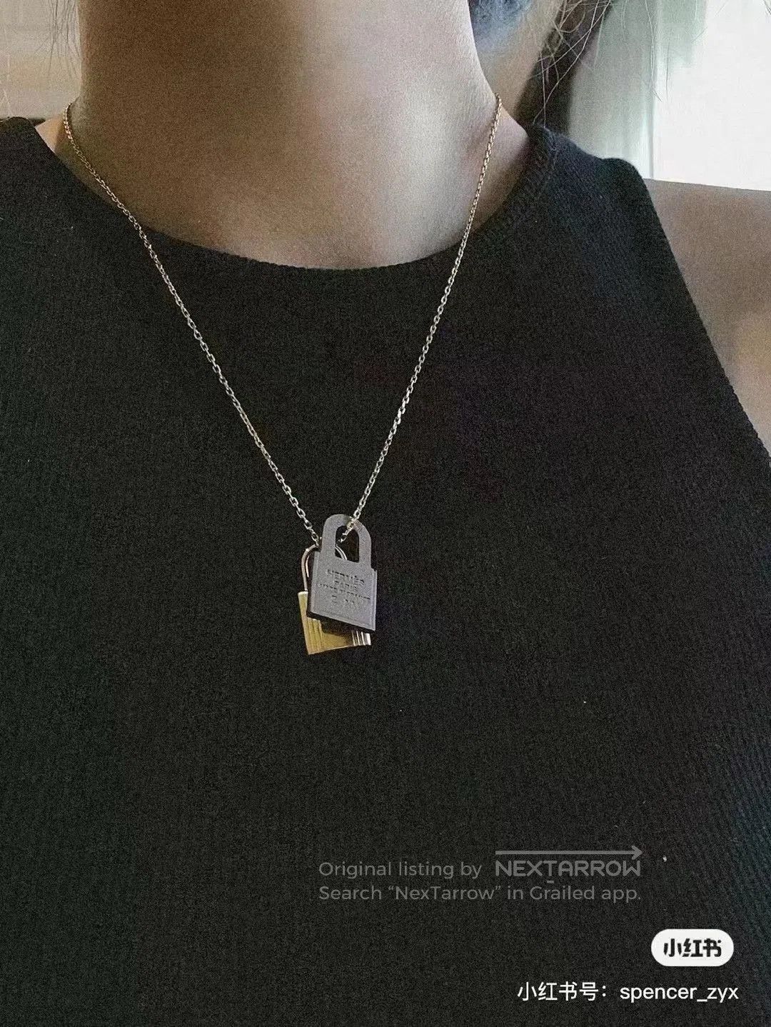 Hermes HERMES OKelly Small Lock Necklace. Size ONE SIZE - 4 Thumbnail