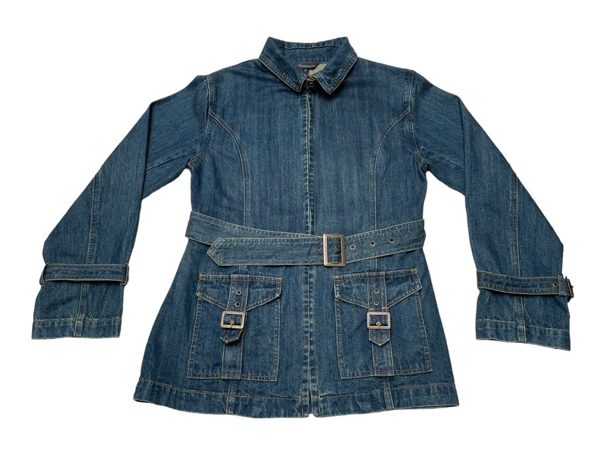 Vintage Vintage Japanese Brand Ramonpole Denim Jacket 2000s Size US M / EU 48-50 / 2 - 1 Thumbnail