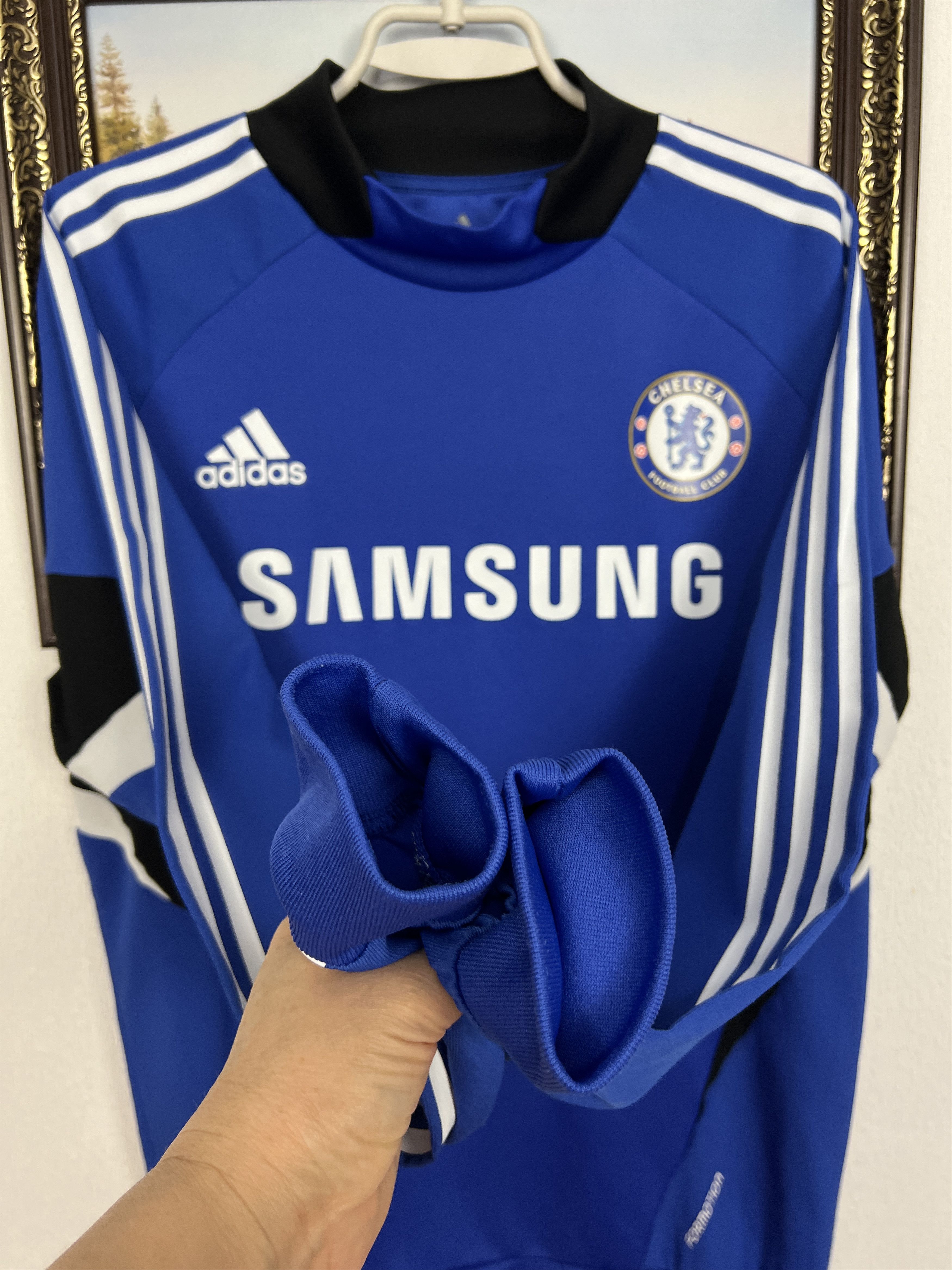 Adidas Vintage Chelsea Football Formotion Sweatshirt Track Top Size US M / EU 48-50 / 2 - 6 Thumbnail