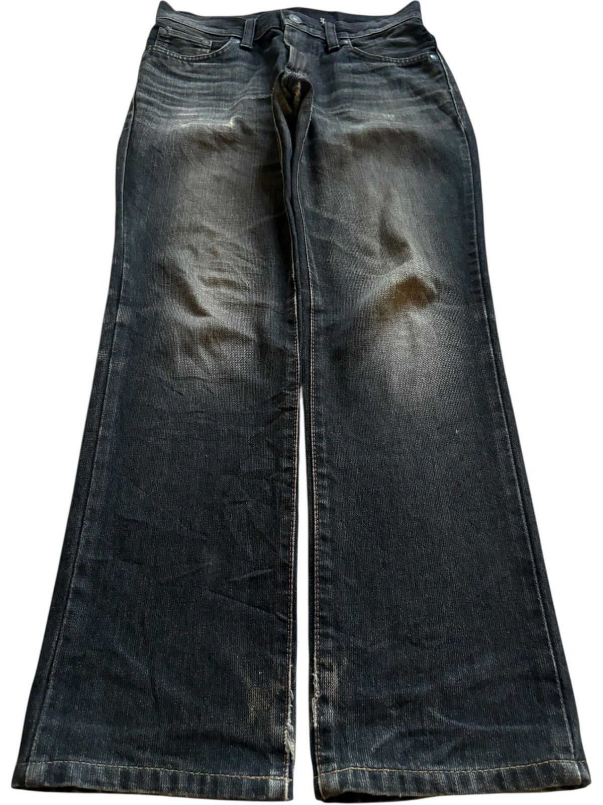 Edwin × Japanese Brand Vintage Japanese Edwin Zylon Mud Wash Jeans Size US 30 / EU 46 - 1 Thumbnail