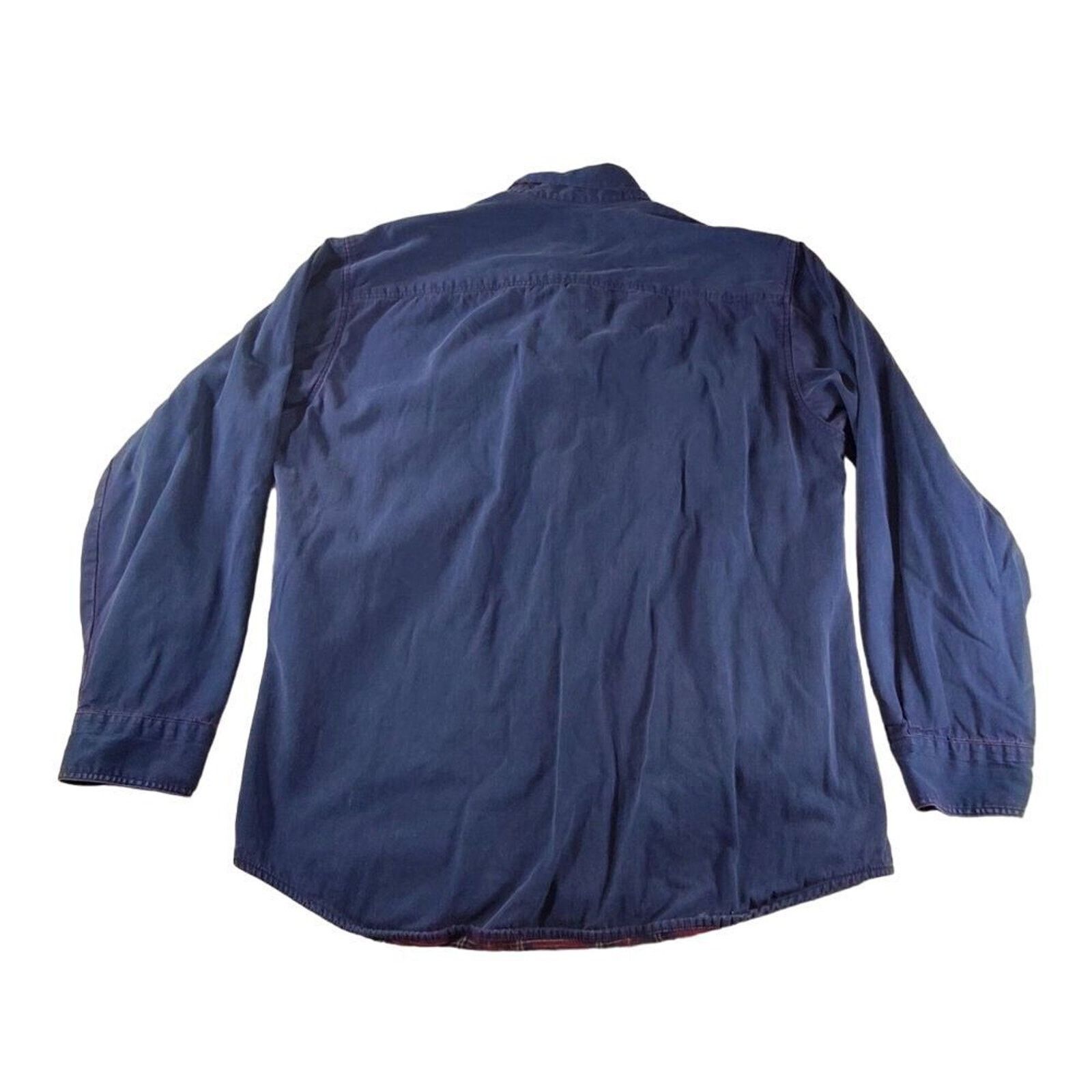 Cabelas Cabelas Flannel Lined Shacket Jacket Canvas Shirt Large Size US L / EU 52-54 / 3 - 2 Thumbnail