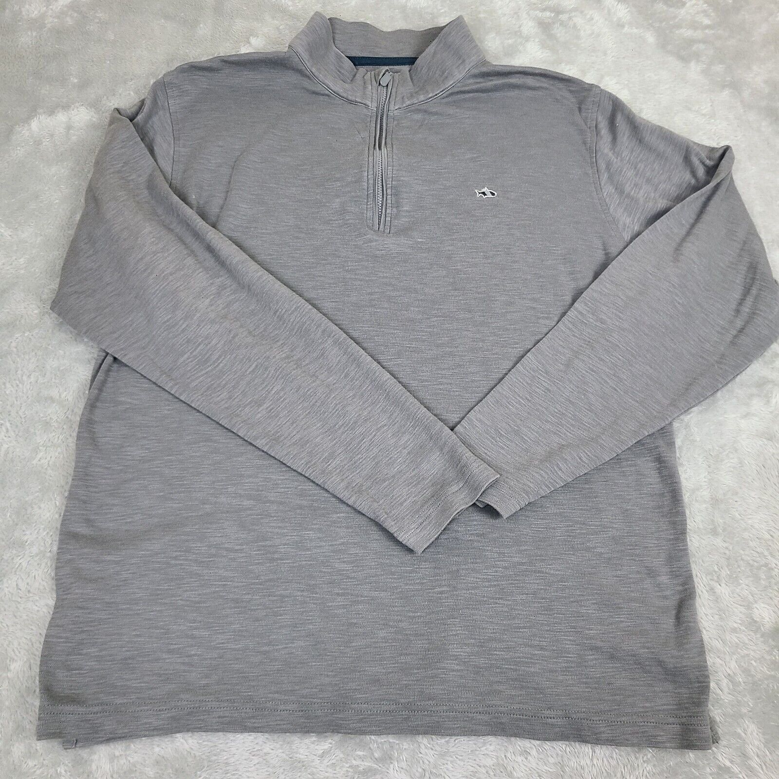 Other Men's Fish Hippie Quarter Zip Gray Performance Golf Size X-L Size US XL / EU 56 / 4 - 1 Thumbnail