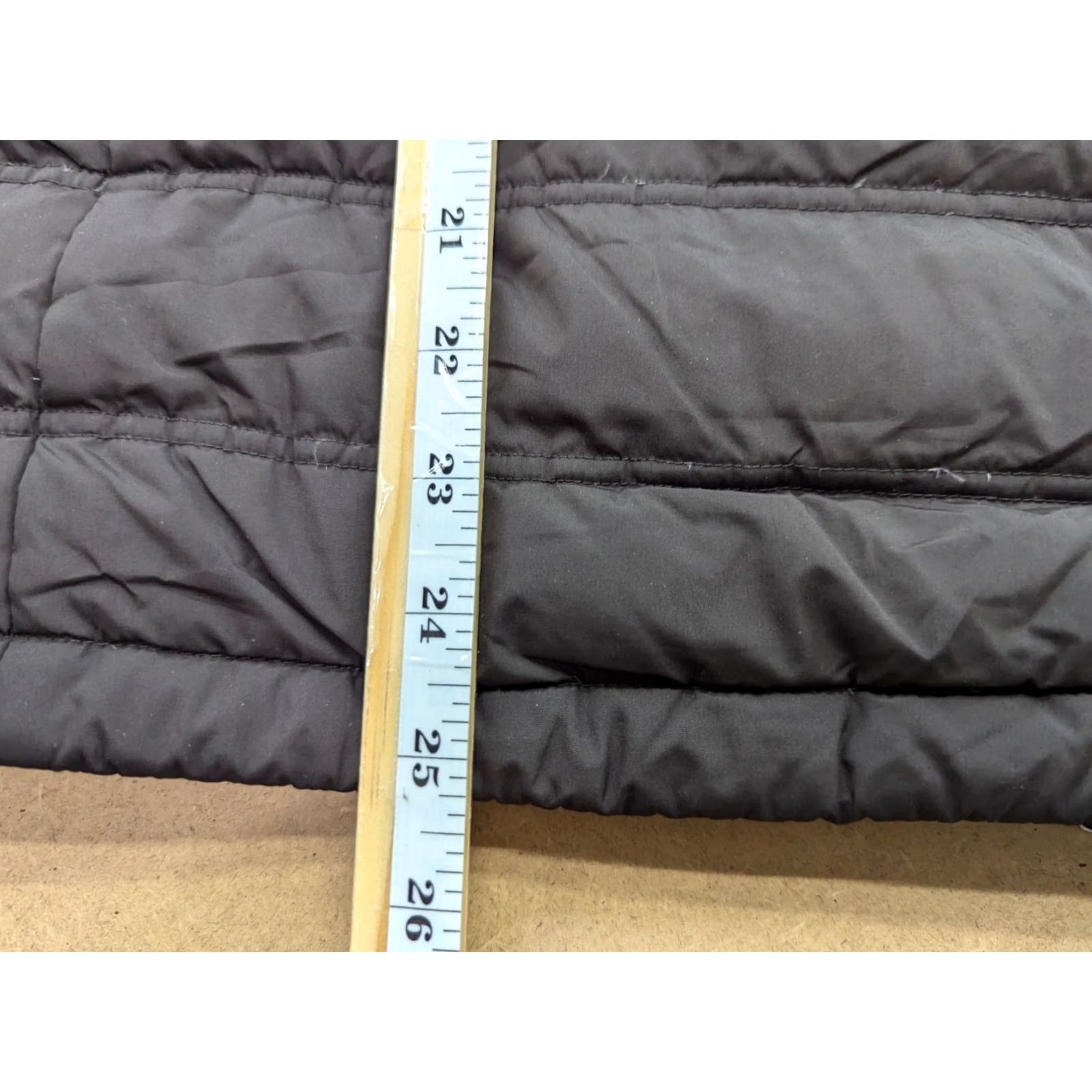 Vintage Ciesse Piumini Down Fill 800 Puffer Jacket Womens Jersey Brown 46 Long Zip Hooded Reversible Casual Outdoor Size L / US 10 / IT 46 - 7 Thumbnail