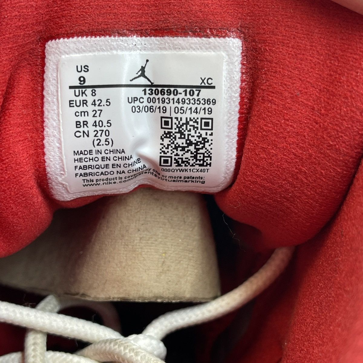 Jordan Brand Air Jordan 12 FIBA Size US 9 / EU 42 - 8 Thumbnail