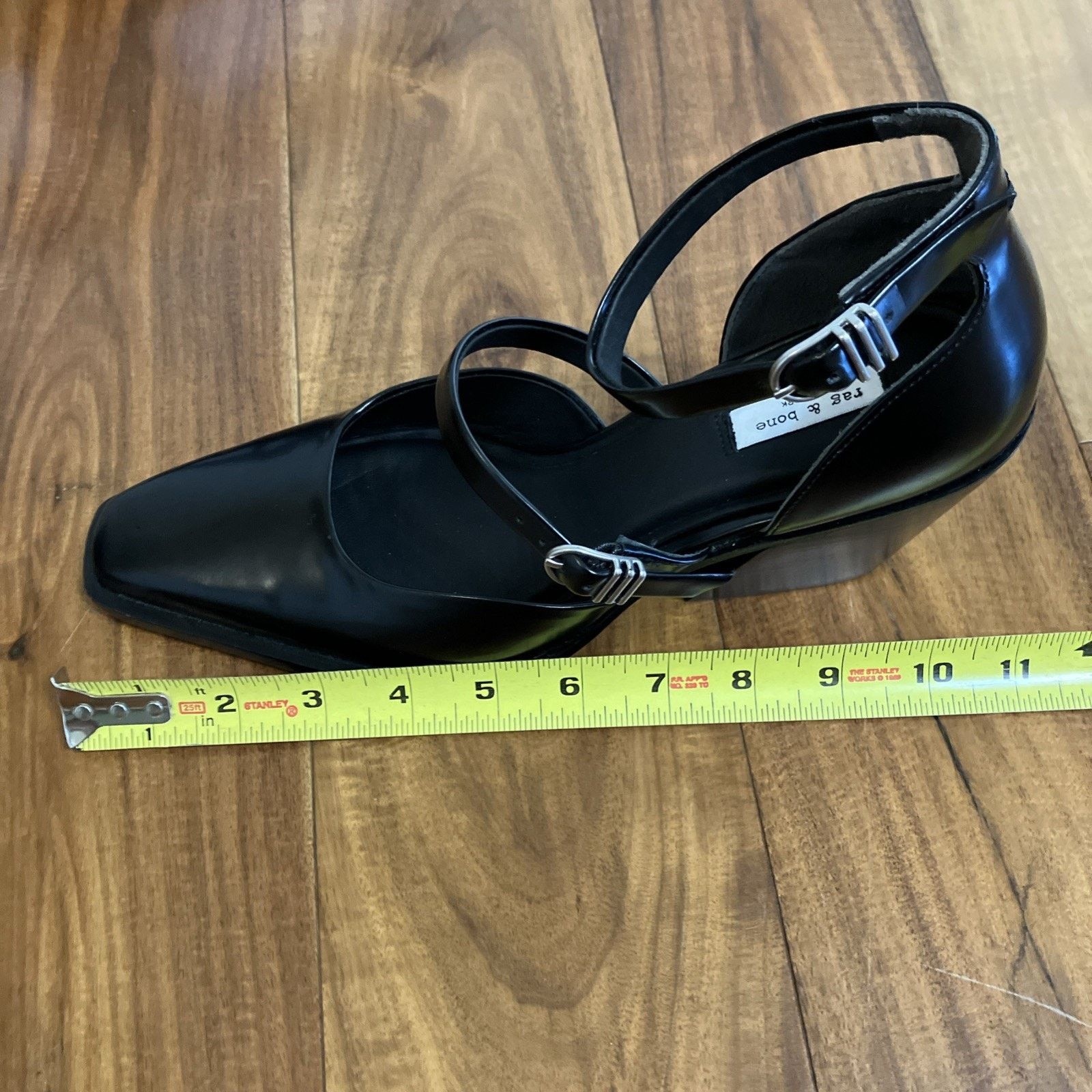 Rag & Bone NIB $468 Rag & Bone Mari Heel Sandal Black Suede Size: 9.5 Size US 9.5 / IT 39.5 - 8 Thumbnail