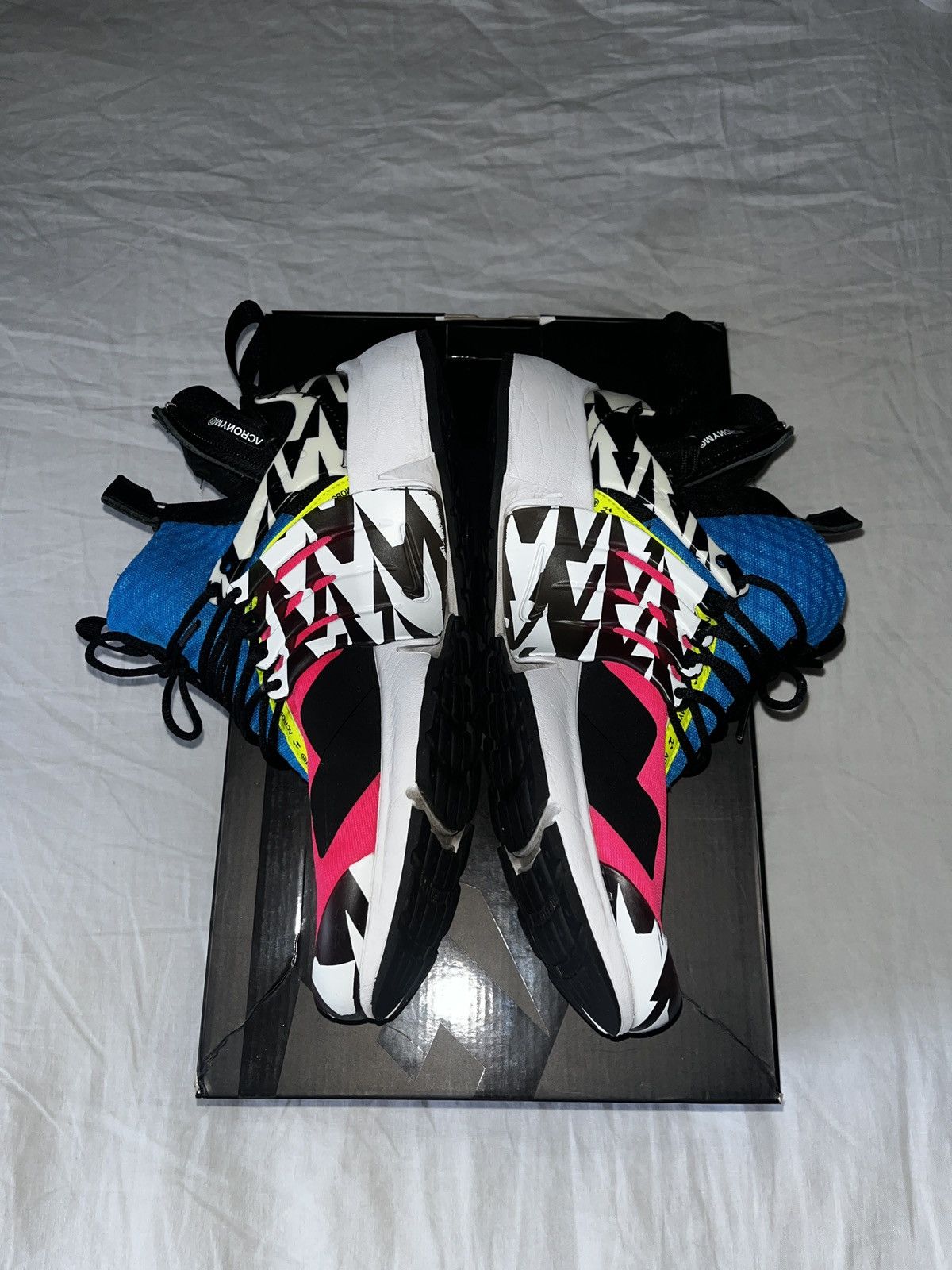 Acronym × Nike Nike Acronym Air Presto Mid Racer Pink Size US 9 / EU 42 - 3 Thumbnail