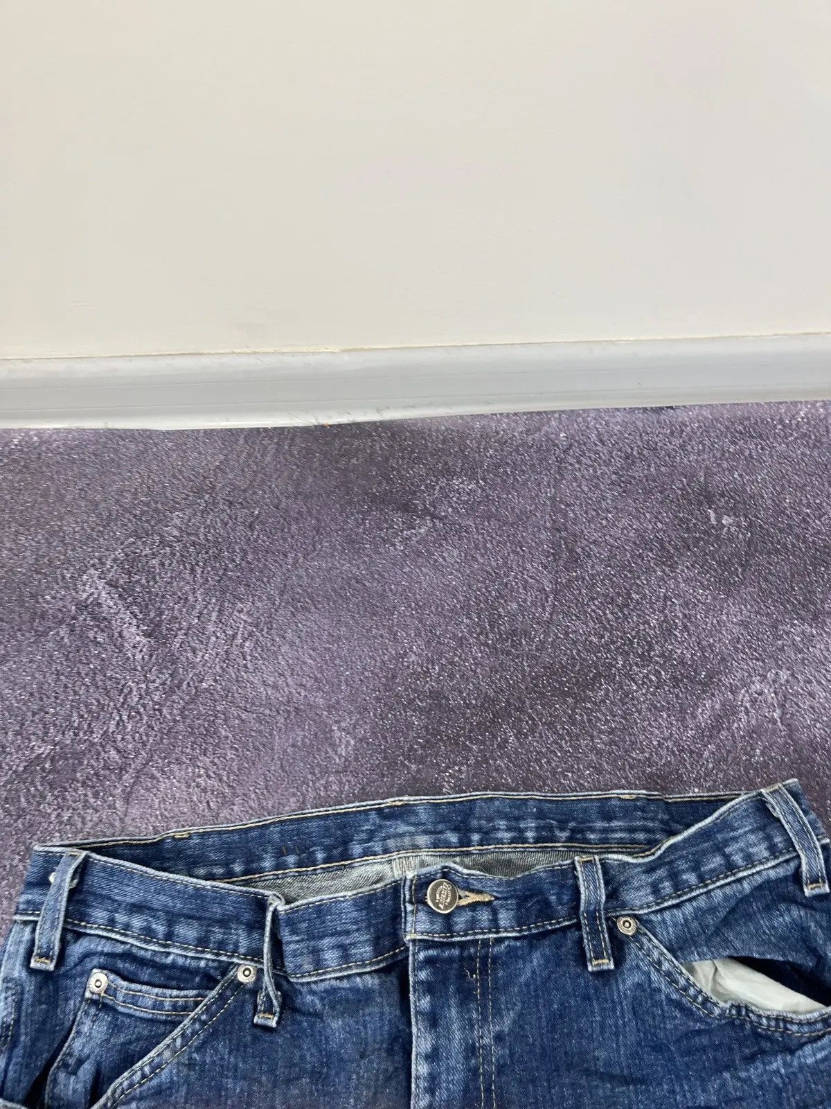 Dickies × Vintage Vintage Dickies American Blue Work Denim Baggy Jeans Size US 33 - 8 Thumbnail
