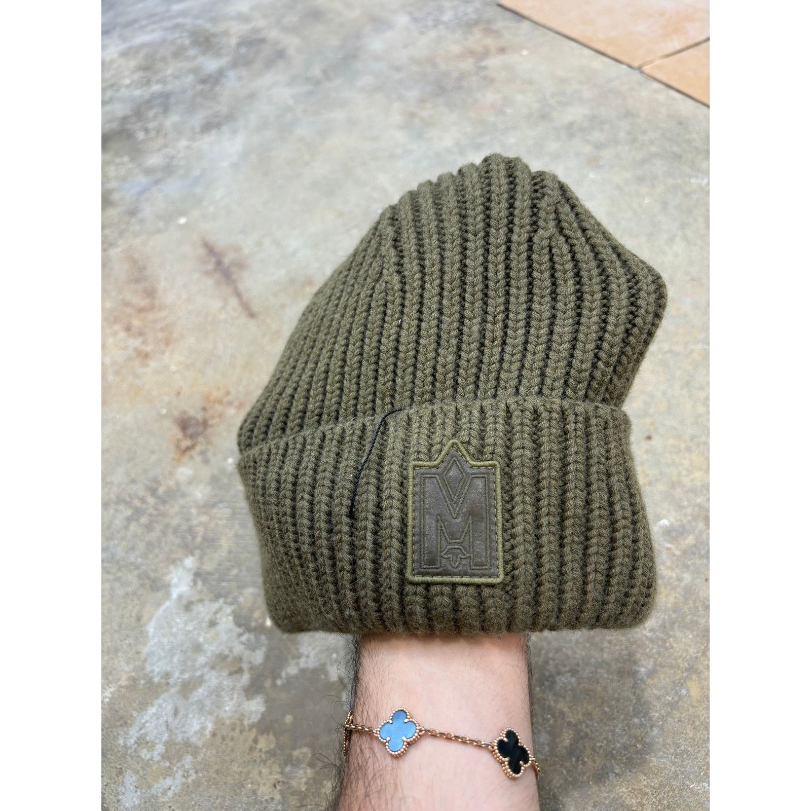 Mackage Mackge Beanie Green OS New Size ONE SIZE - 1 Thumbnail
