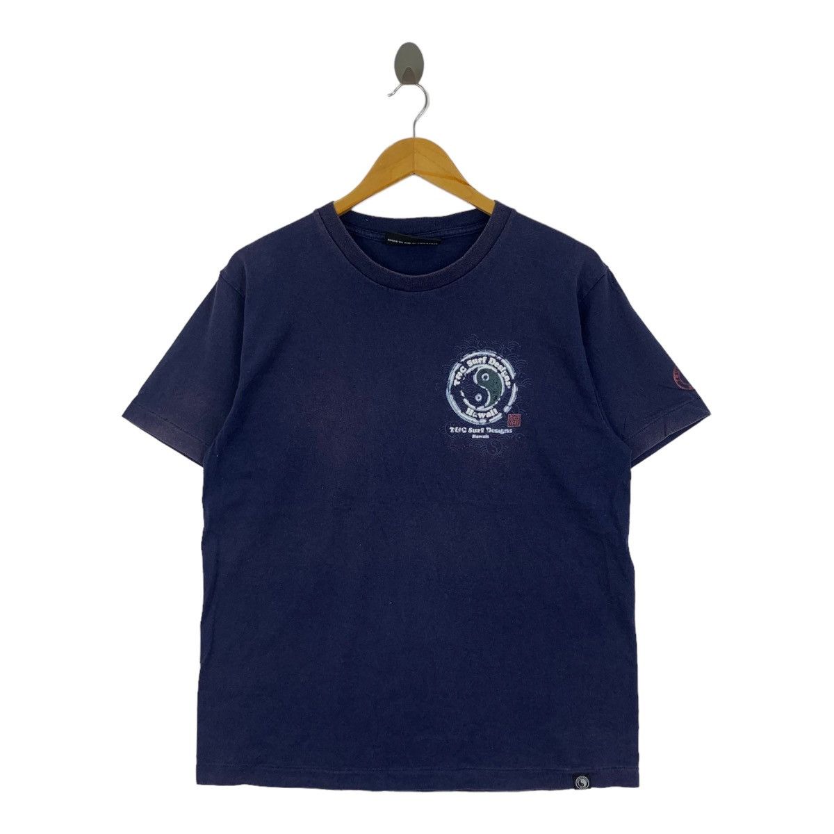 Vintage Vintage 90’ T&C SURF DESIGNS Natural Sun Faded Tee Shirt Size US L / EU 52-54 / 3 - 1 Thumbnail