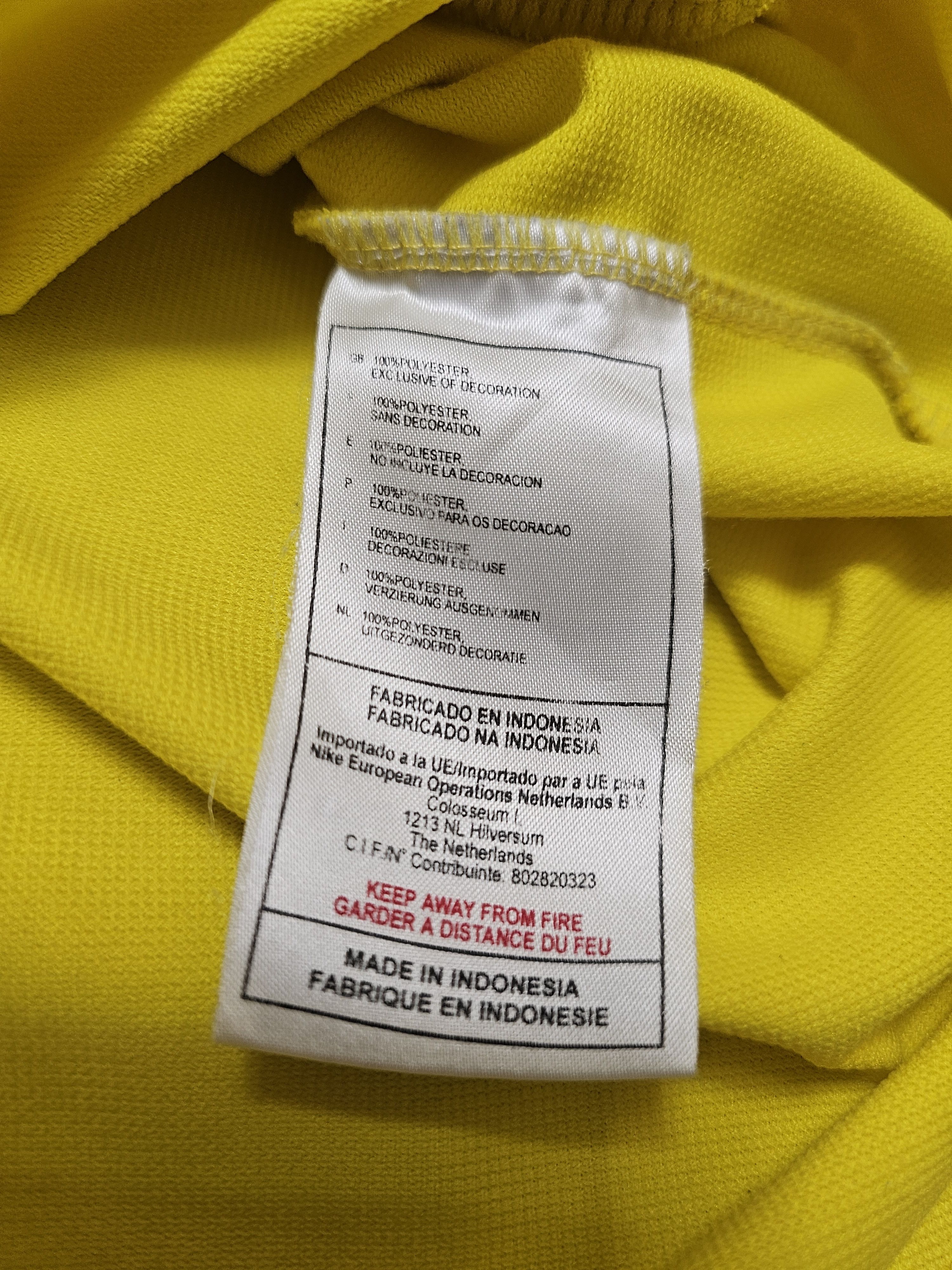 Nike × Vintage NIKE VINTAGE SHIRT JERSEY Y2K 90s CENTRAL LOGO JERSEY Size US L / EU 52-54 / 3 - 7 Thumbnail