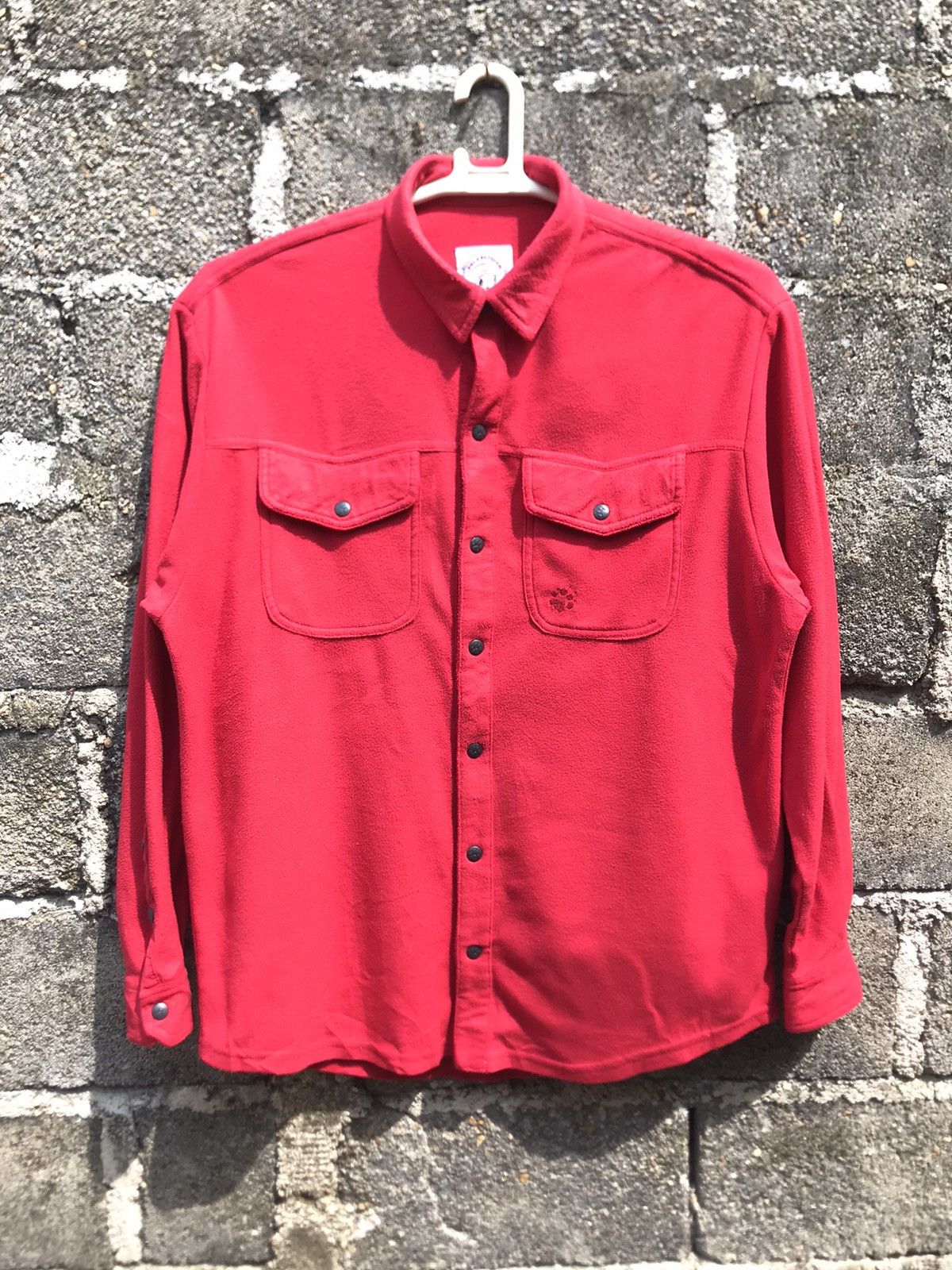 Jack Wolfskin × Vintage ⚡️Vintage Jack Wolfskin Button Up Fleece Size US L / EU 52-54 / 3 - 1 Thumbnail