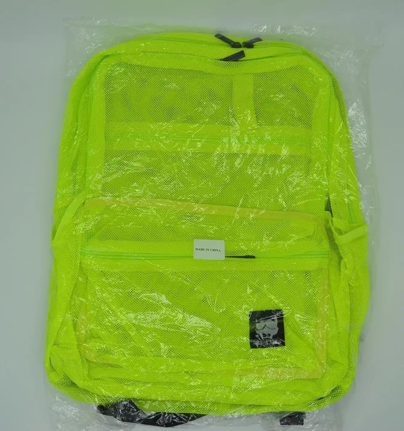 G59 MESH BOOK BAG - (SAFETY GREEN)