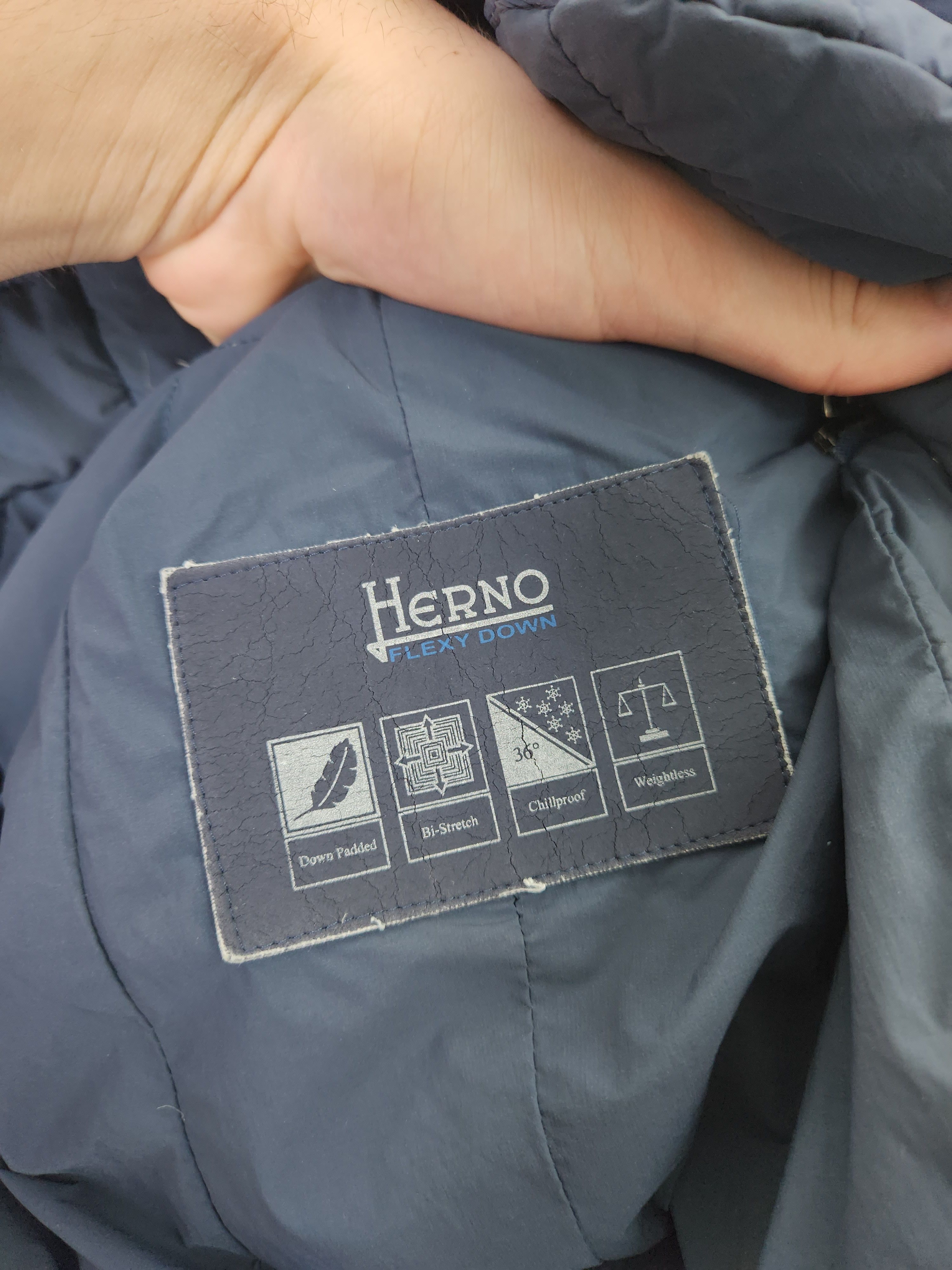 Herno Herno blue light puffir jacket button ups size 44 Size M / US 6-8 / IT 42-44 - 12 Thumbnail