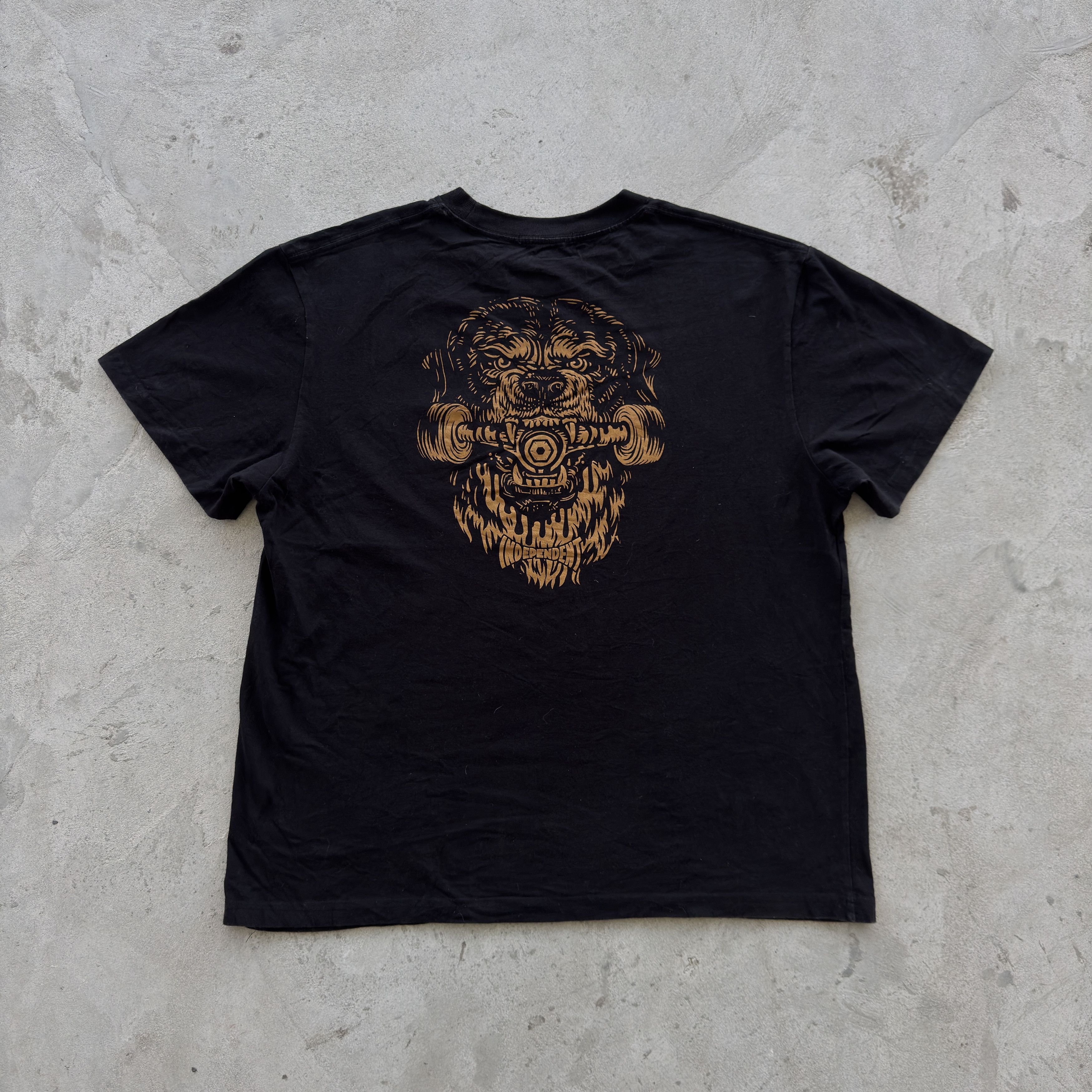 Independent Truck Co. Independent Truck Co Skateboard T-Shirt Black Dog Graphic XL Size US XL / EU 56 / 4 - 1 Thumbnail
