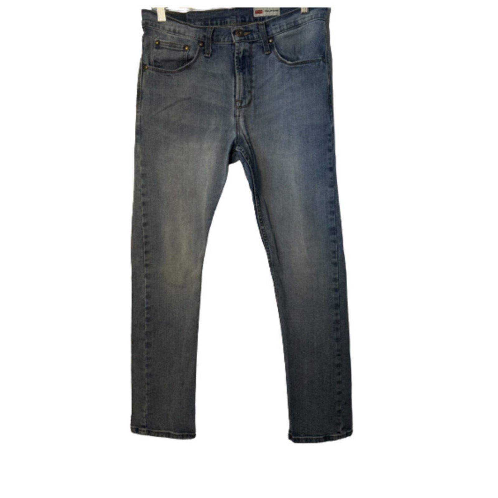 Wrangler Wrangler Jeans Tapered Blue Regular Stretch Western Denim Size US 30 / EU 46 - 2 Thumbnail