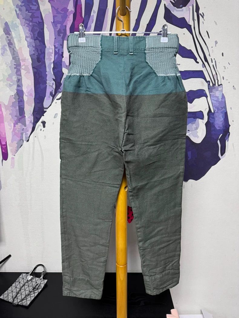 Issey Miyake Issey Miyake size:2 A grey-green color-blocked suit Size XS / US 0-2 / IT 36-38 - 8 Thumbnail