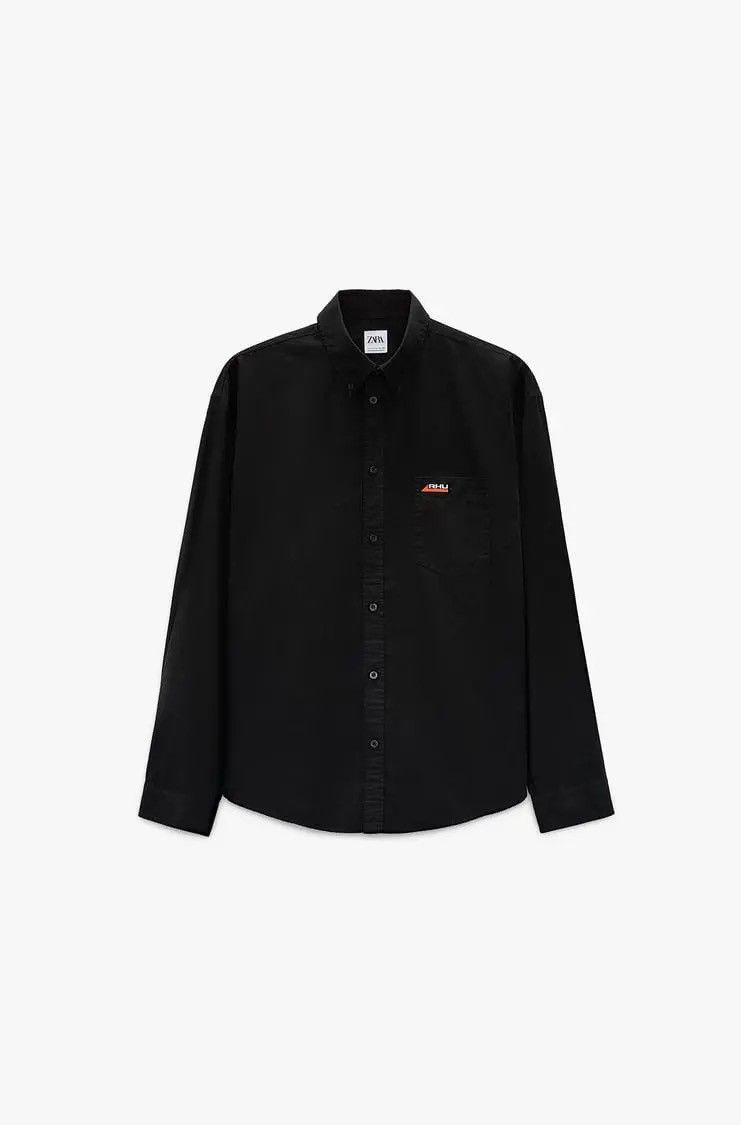 Rhude × Zara ⚫️ ZARA × RHUIGI TECHNICAL RHUDE SHIRT Size US L / EU 52-54 / 3 - 1 Thumbnail
