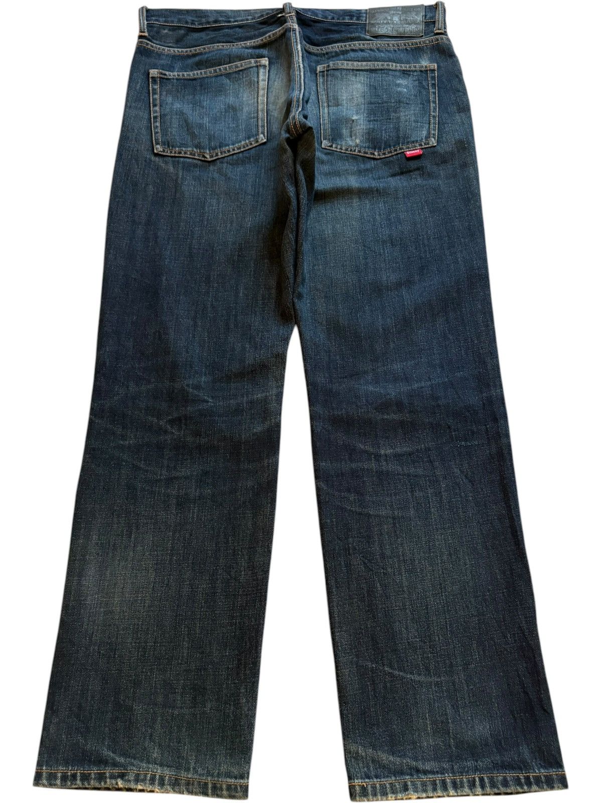 Stussy Vintage Stussy Button Fly Mud Wash Distressed Jeans Size US 34 / EU 50 - 2 Thumbnail