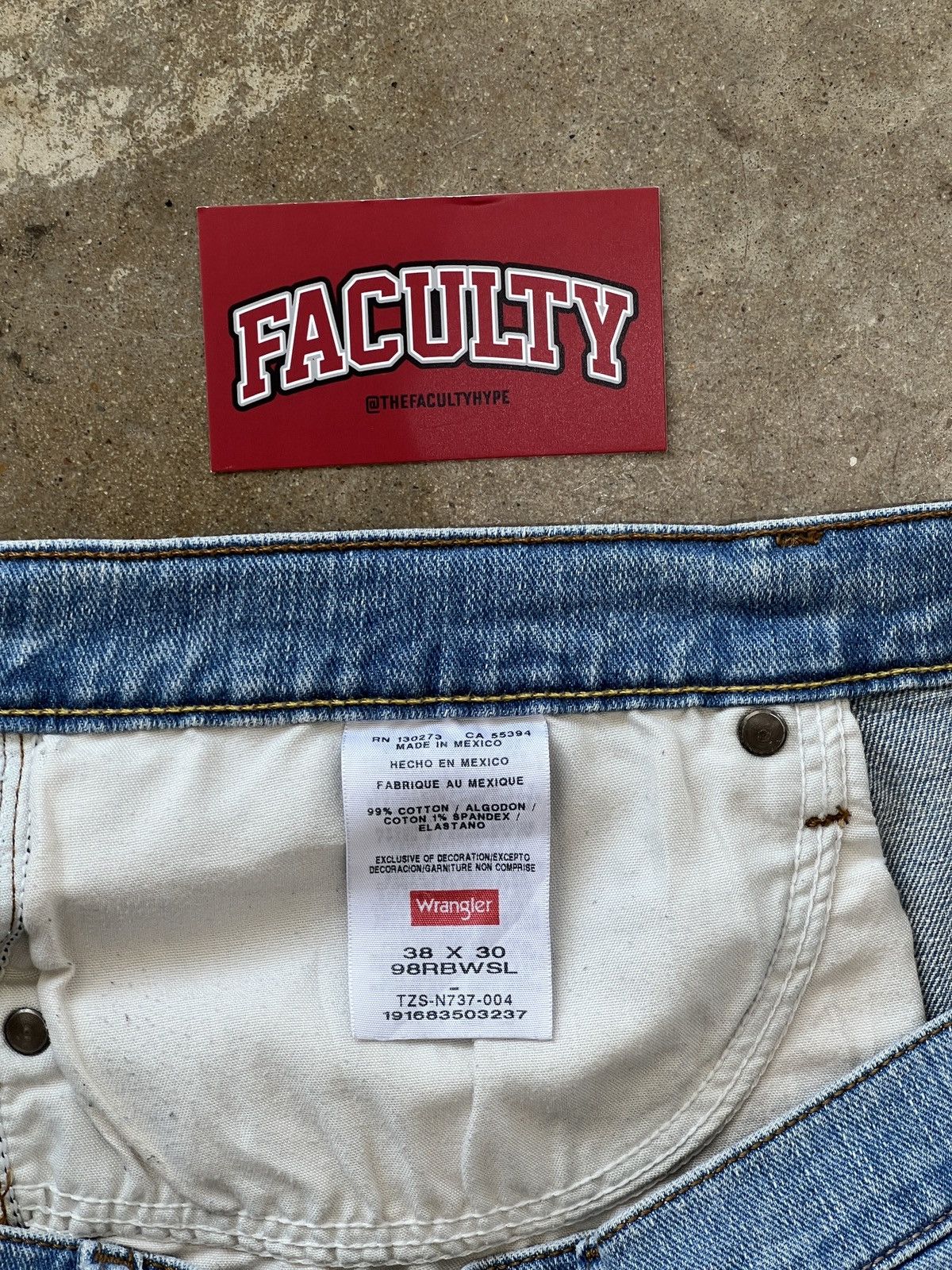 Wrangler Wrangler Relaxed Boot Denim Pant 38x30 Size US 38 / EU 54 - 3 Thumbnail