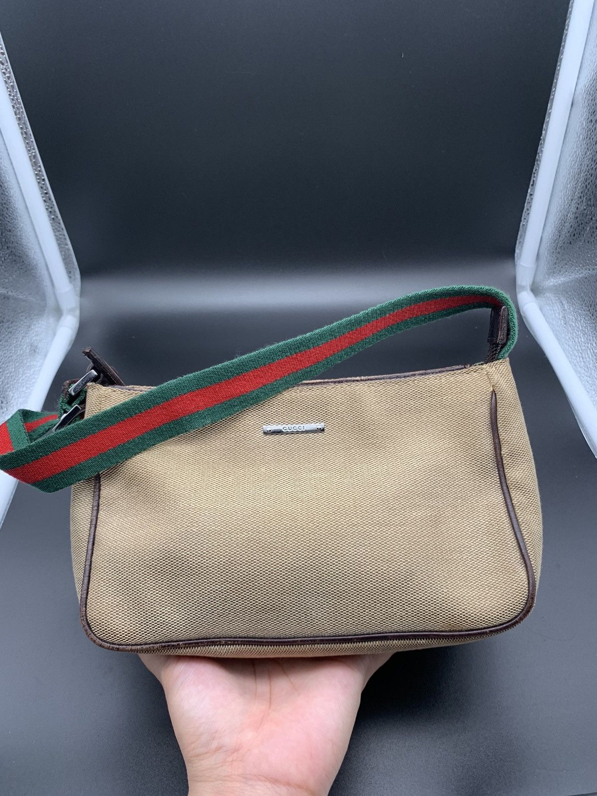 Gucci Gucci sherry line mini pochette Size ONE SIZE - 2 Thumbnail