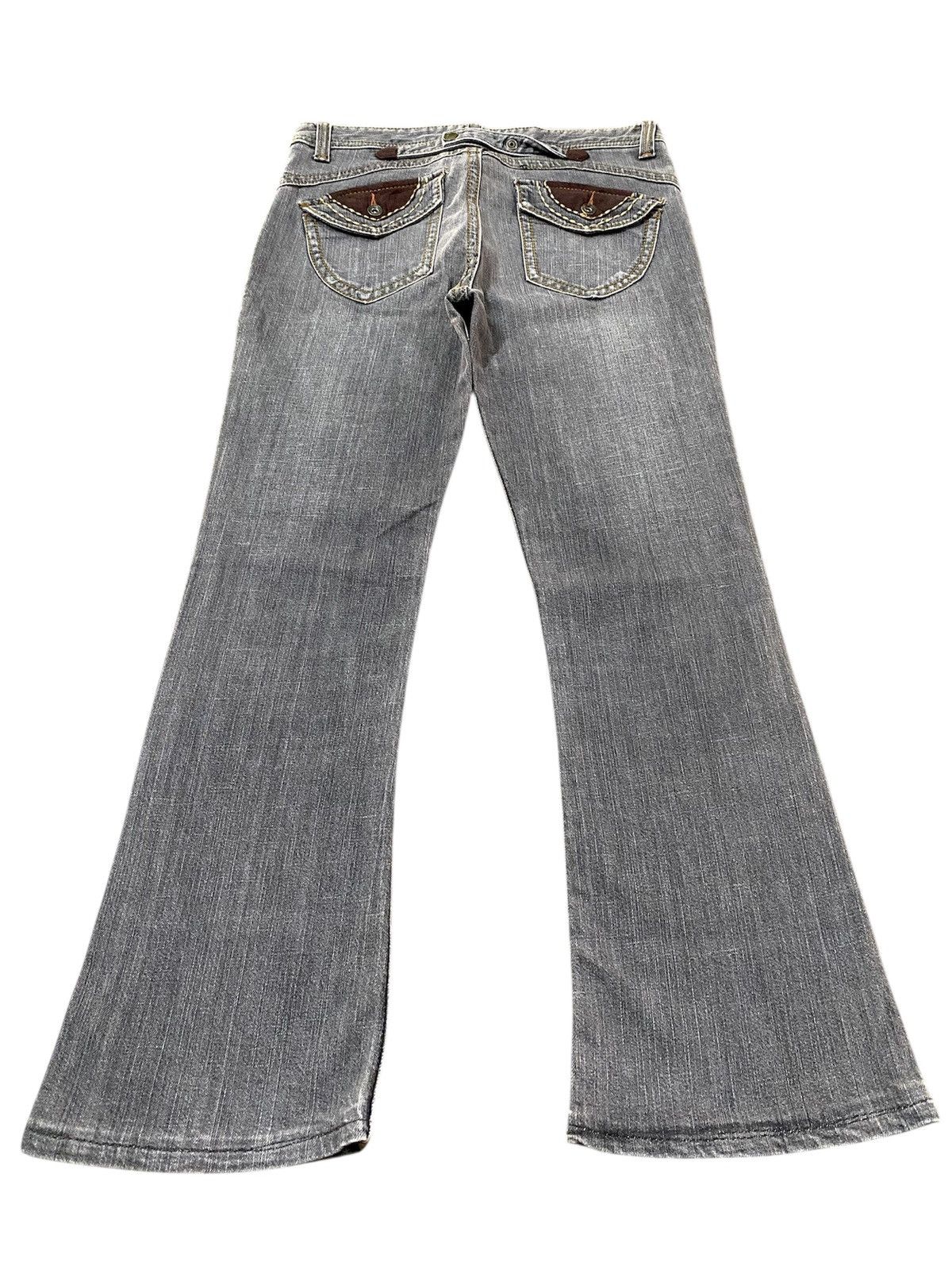 Hysteric Glamour × Japanese Brand × Tornado Mart Flare Jeans Japanese Unknown Fade Black p187 Size US 30 / EU 46 - 1 Thumbnail