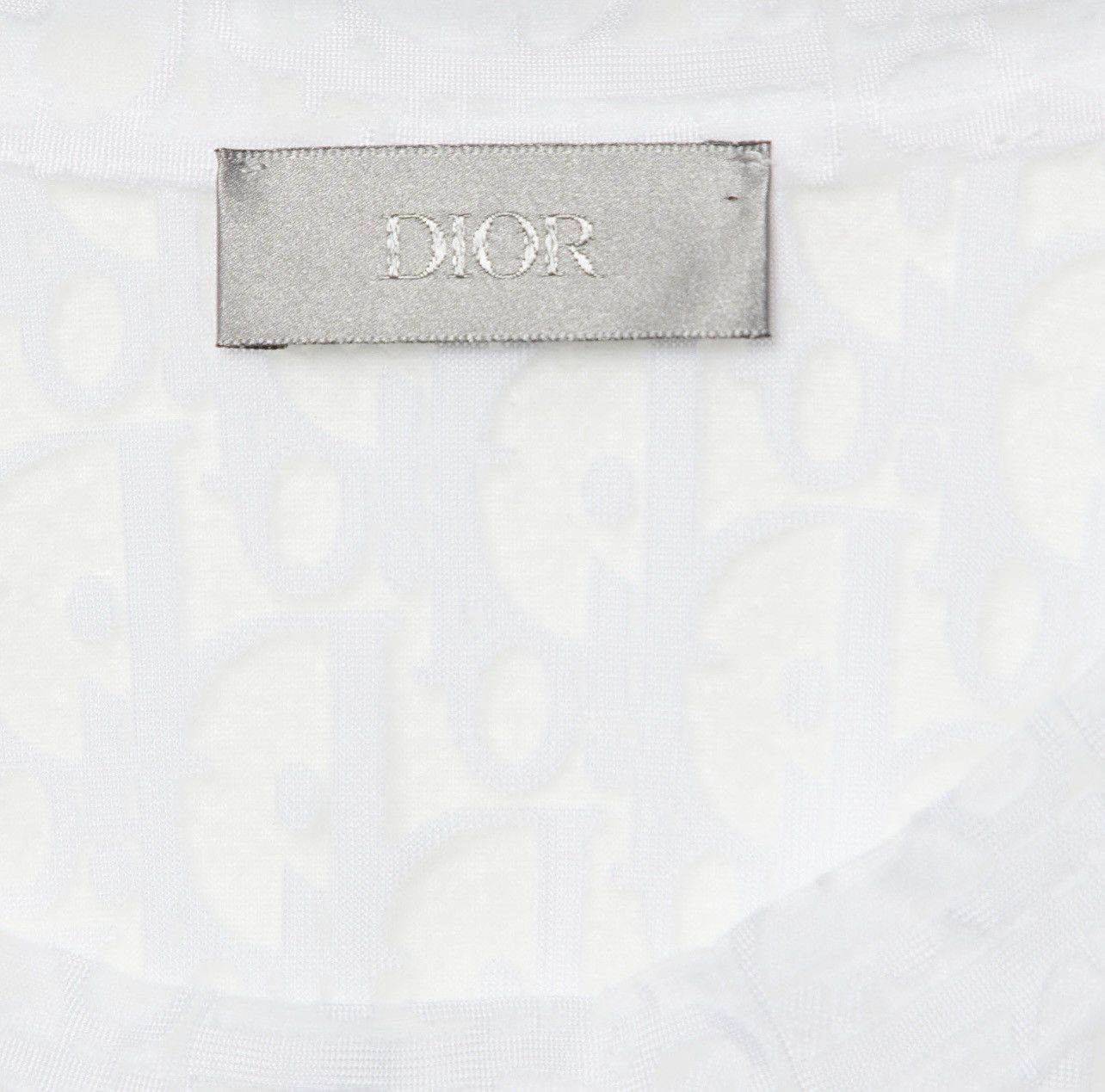 Dior Dior Sheer Oblique T-Shirt Size US M / EU 48-50 / 2 - 4 Thumbnail