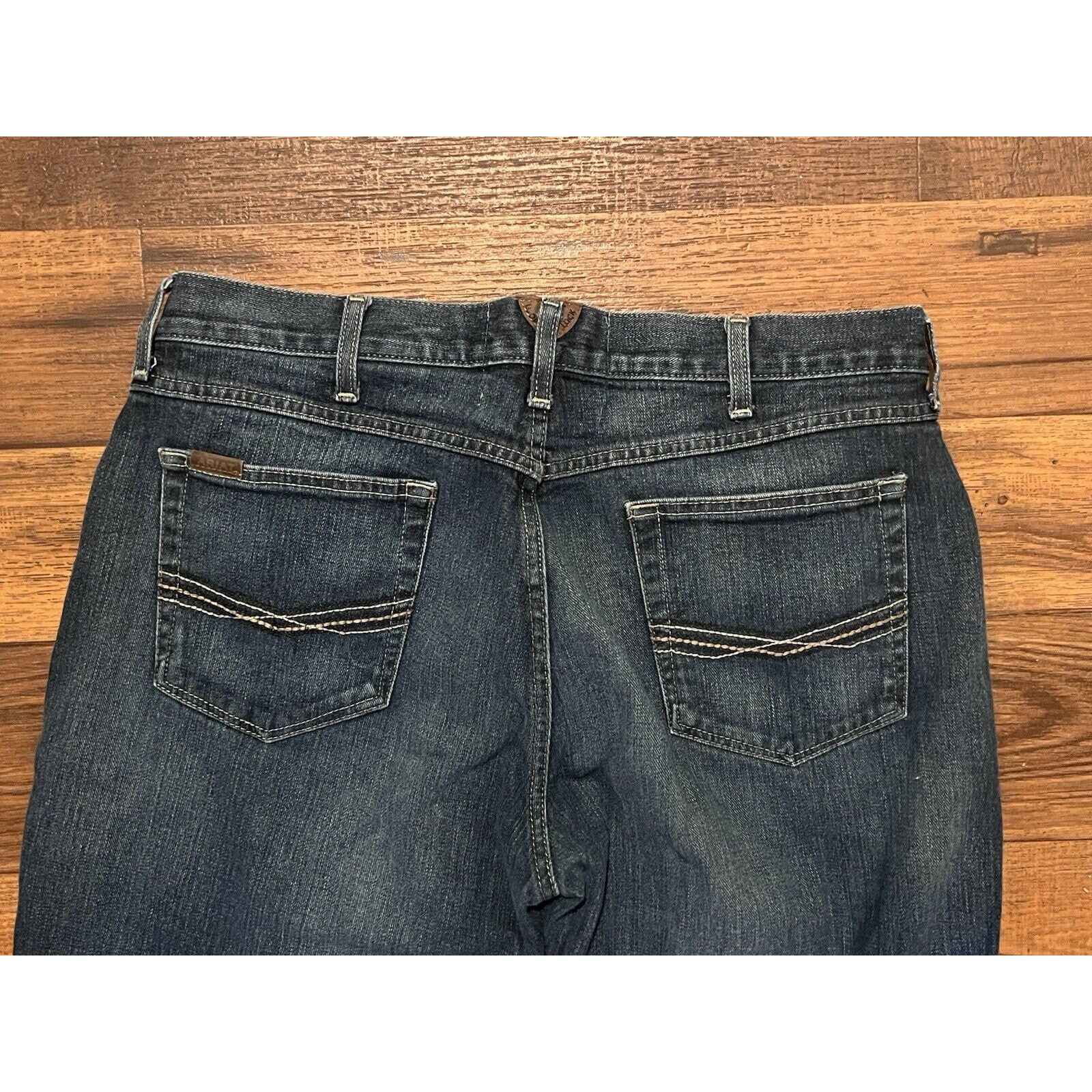 Ariat Ariat M5 Slim Straight Jeans Mens 36x32* Blue Denim Size US 36 / EU 52 - 8 Thumbnail