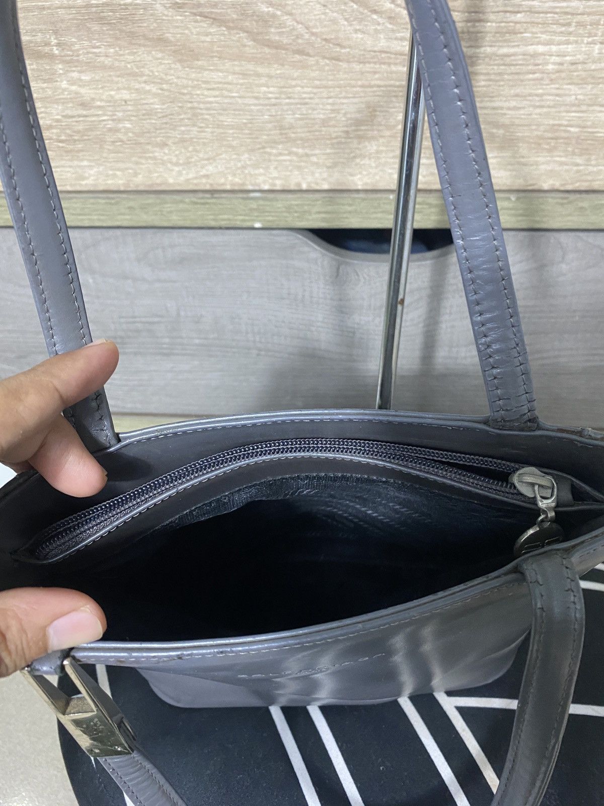 Balenciaga Vintage Balenciaga Leather Mini Totebag Size ONE SIZE - 6 Thumbnail
