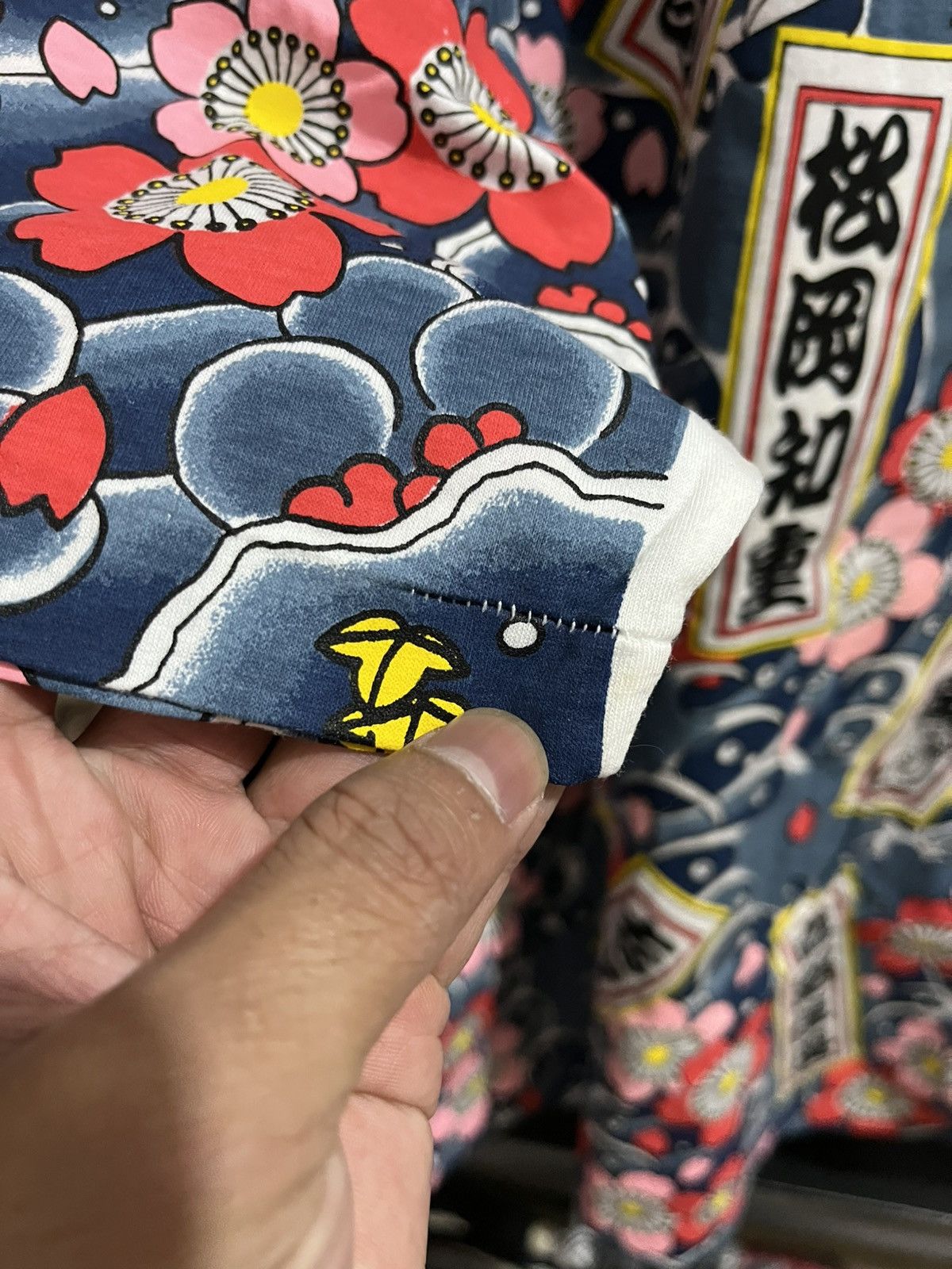 20471120 Vintage Hiraki yakuza tatto art tee Size US L / EU 52-54 / 3 - 5 Thumbnail