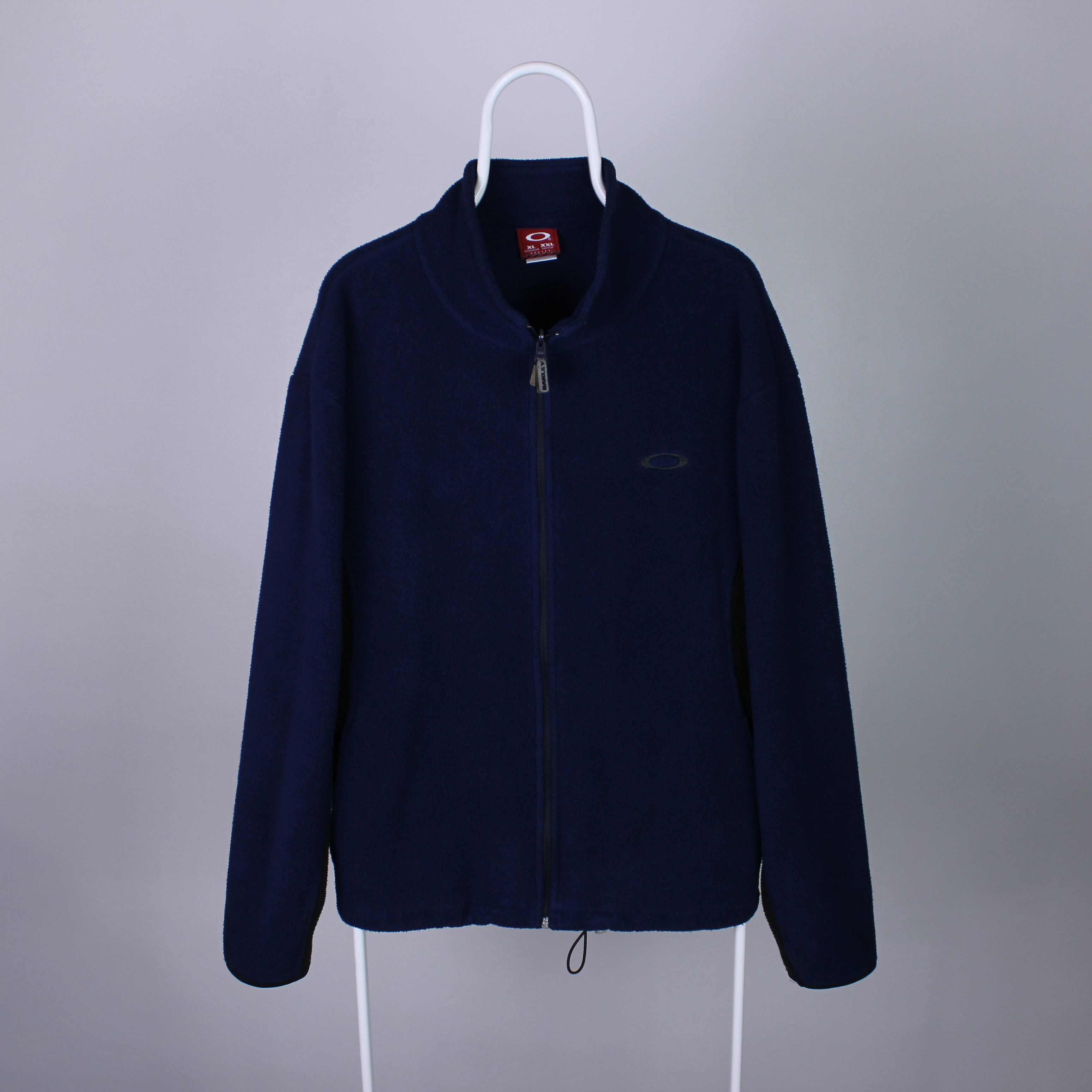 Oakley oakley y2k vintage full zip fleece heavy L XL blue Size US XL / EU 56 / 4 - 1 Thumbnail