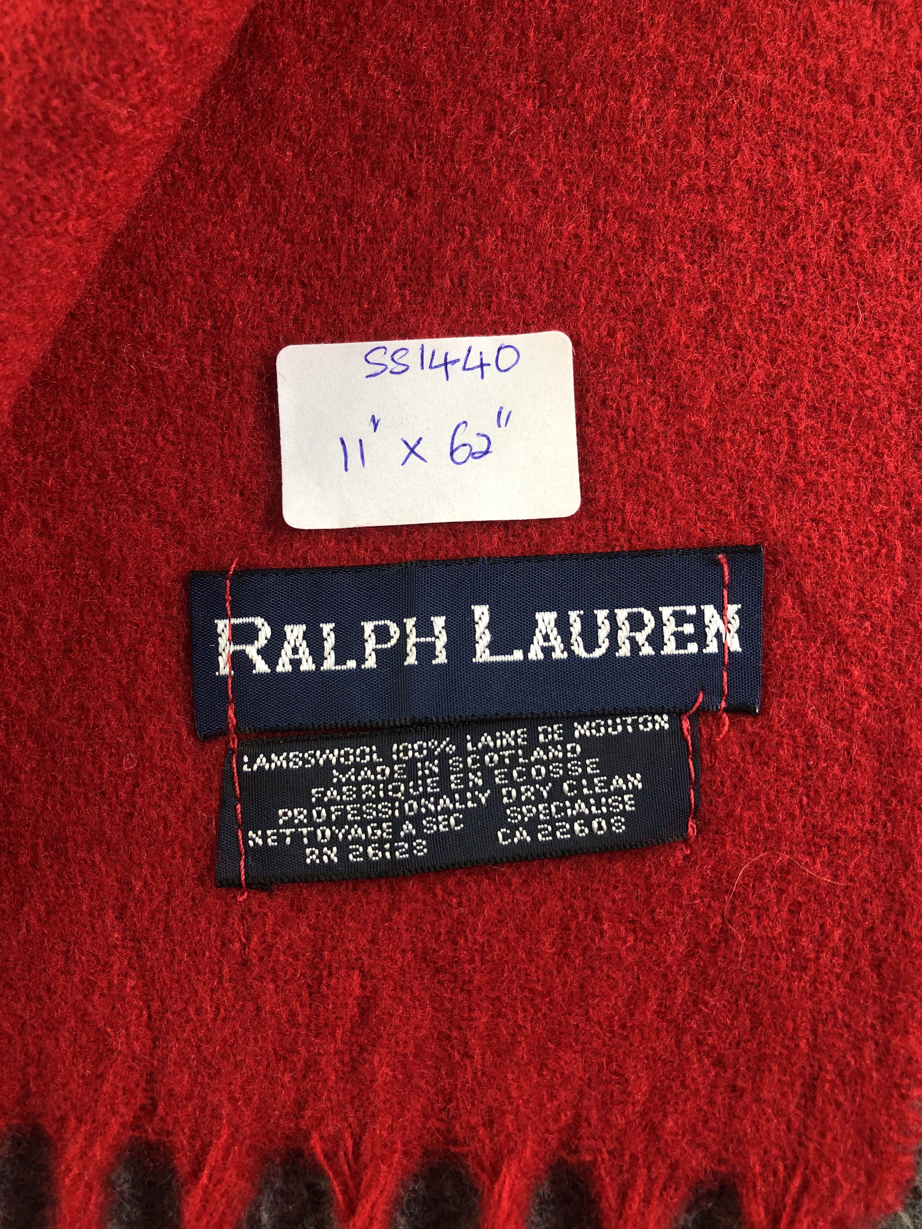 Polo Ralph Lauren Polo Ralph Lauren Scarf / Muffler / Neckwear SS1440 Size ONE SIZE - 5 Thumbnail