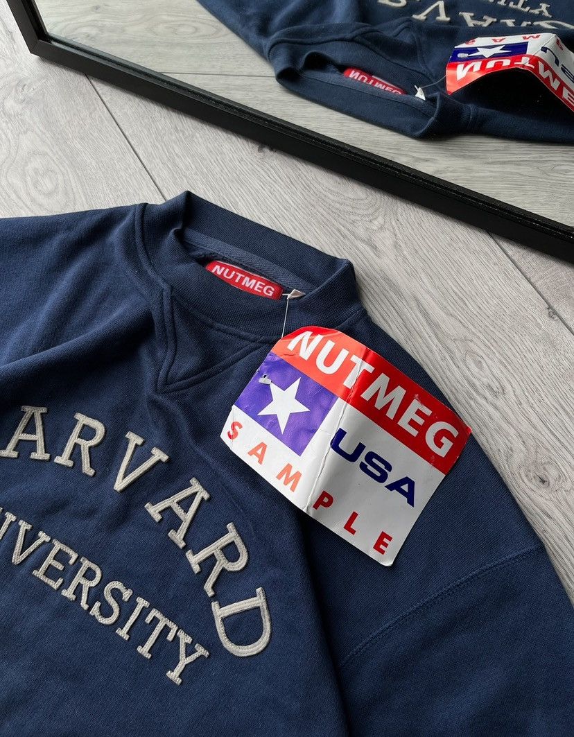 Nutmeg × Vintage Vintage NWT Nutmeg Mills Harvard Sample Boxy Sweatshirt L Size US L / EU 52-54 / 3 - 3 Thumbnail