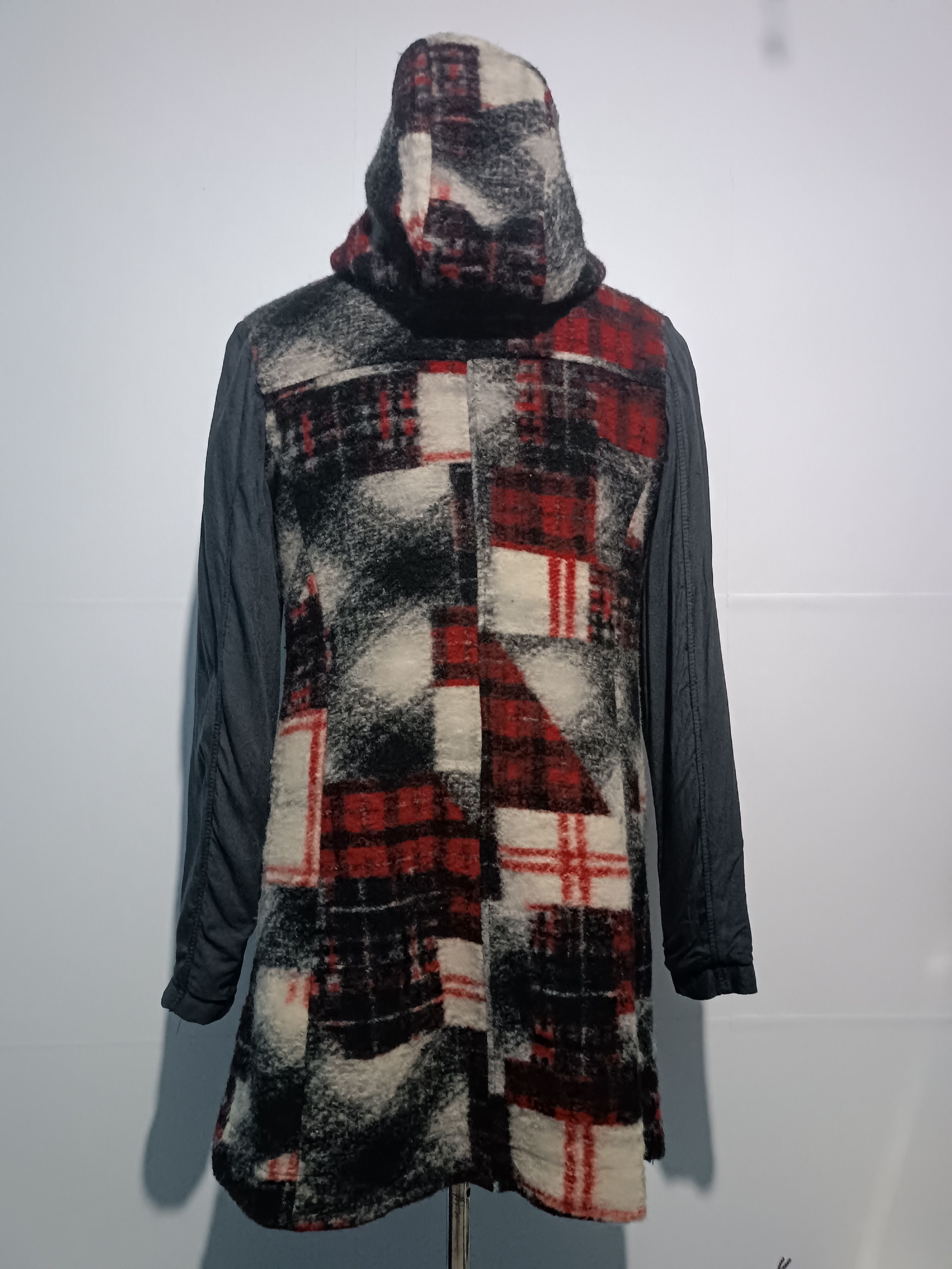 Designer Wool Dufflecoat Size L / US 10 / IT 46 - 3 Thumbnail