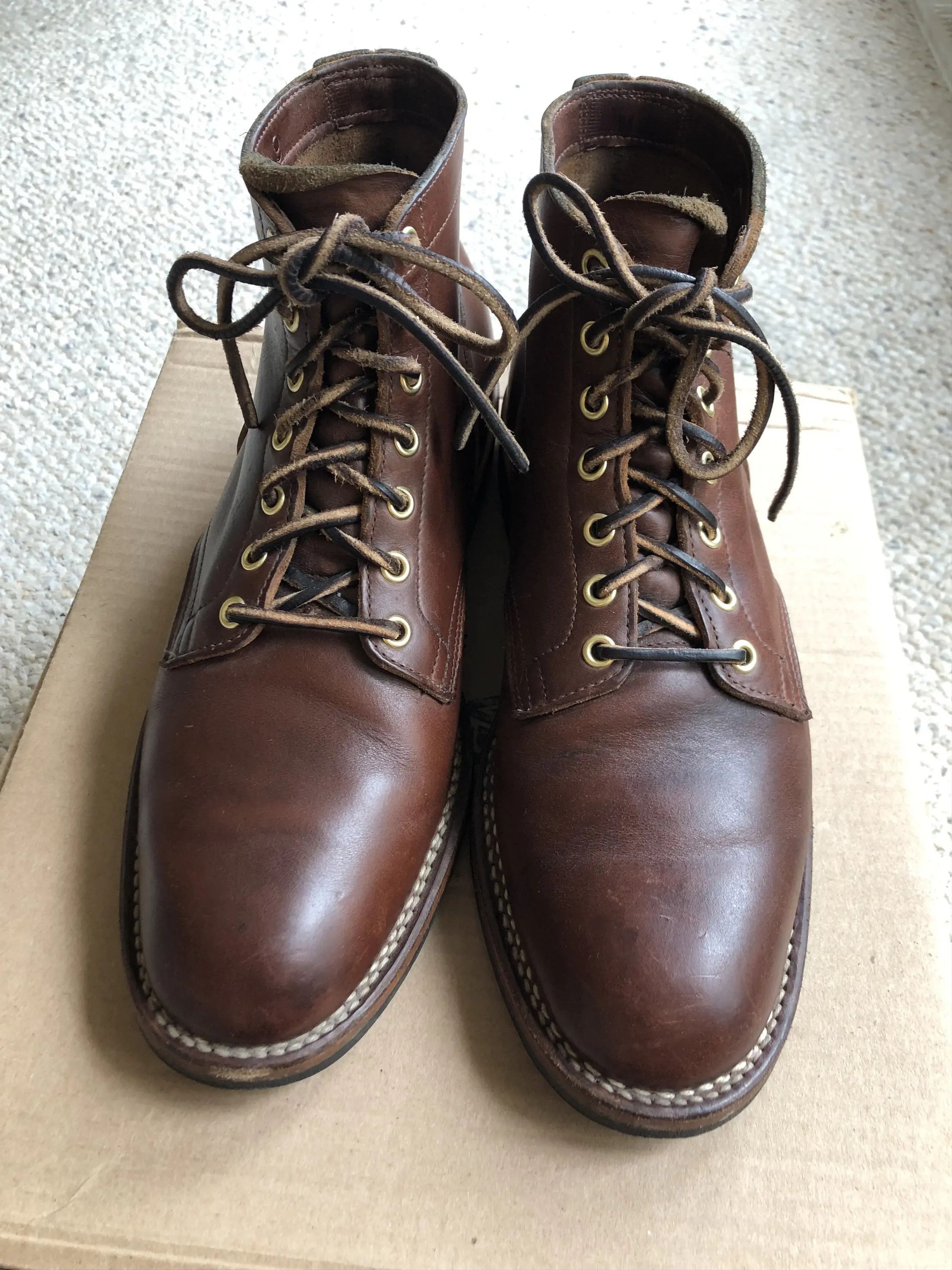 Viberg Service Boot in Brown CXL Chromexcel 2030 Last Size US 9 / EU 42 - 1 Thumbnail
