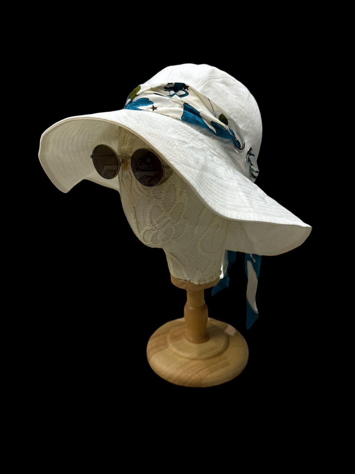 HERMES SILK TWILLY SUN HAT