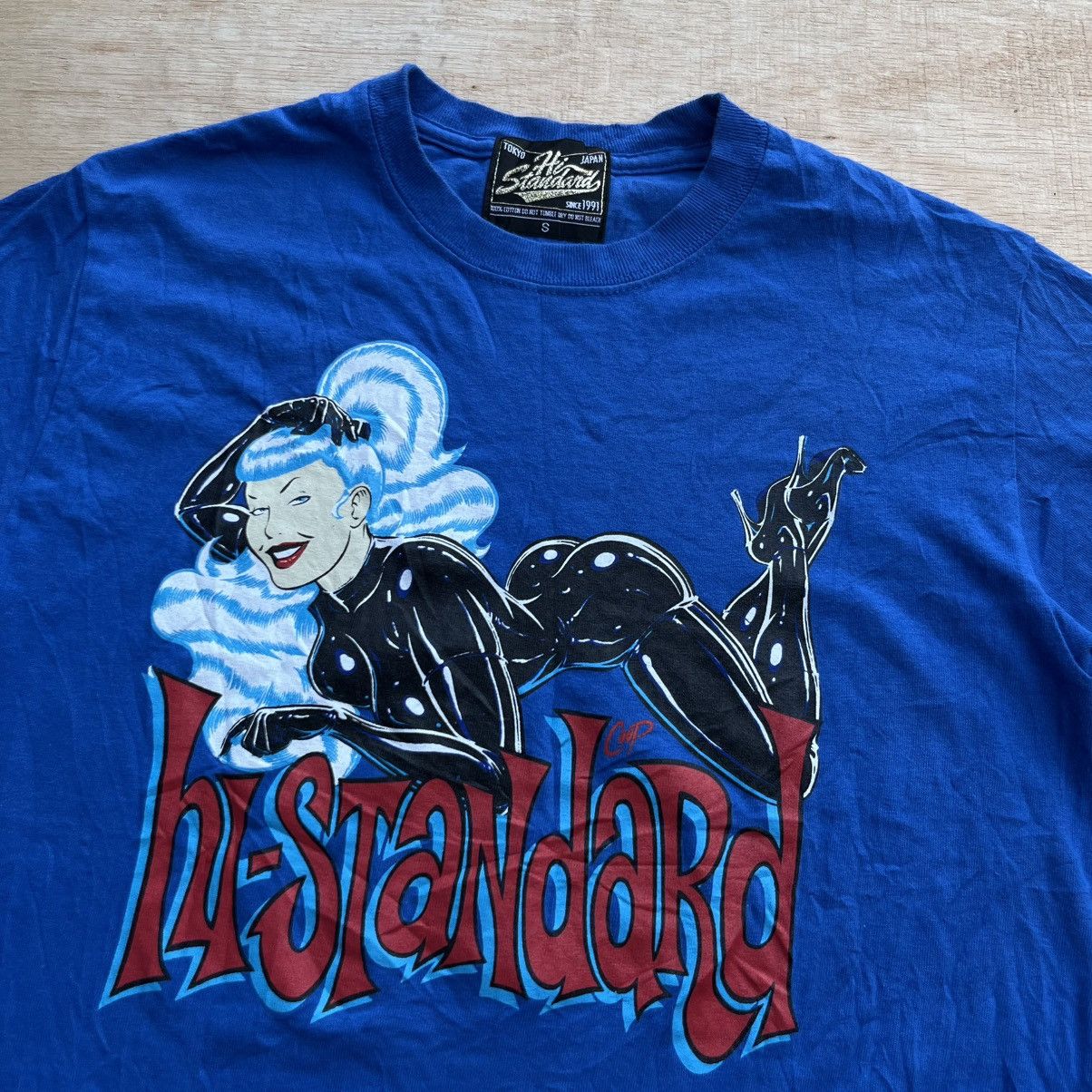Japanese Brand HI STANDARD TOKYO JAPAN VINTAGE TEE LIKE HYSTERIC GLAMOUR Size US S / EU 44-46 / 1 - 2 Thumbnail