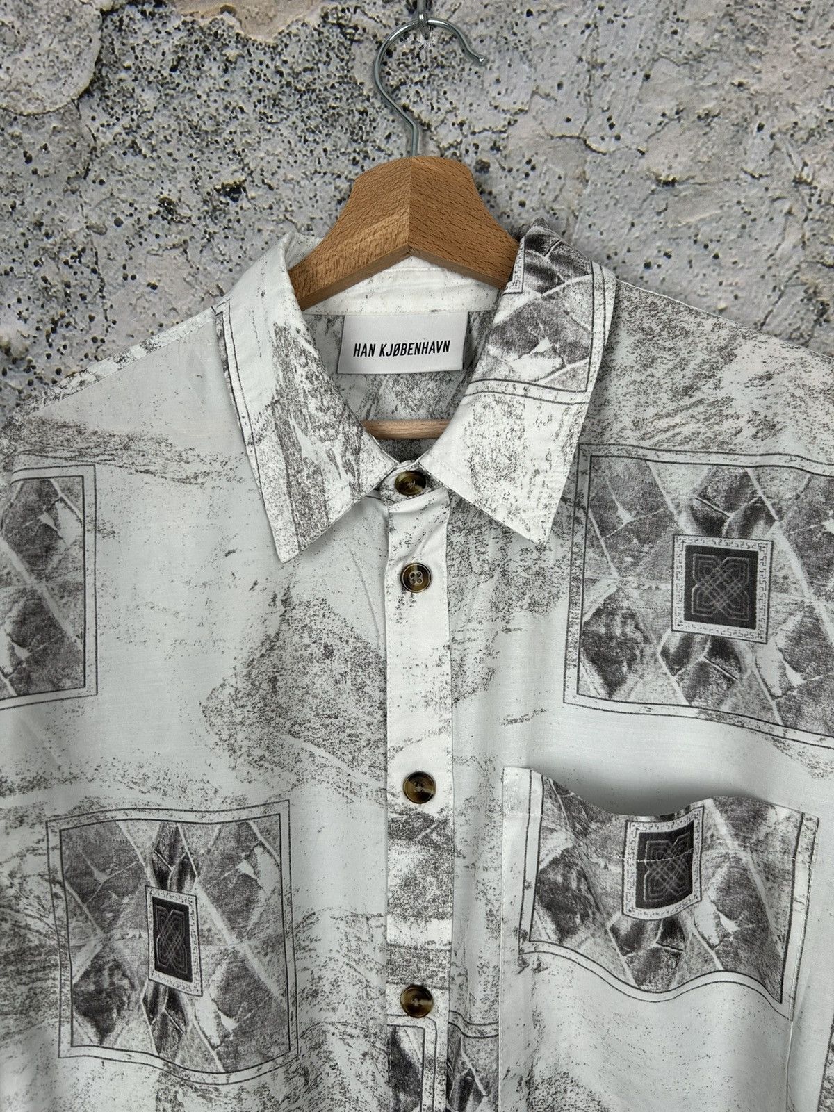 Han Kjobenhavn Han Kjobenhavn Vintage Avant Garde Shirt Designer Rare Size US M / EU 48-50 / 2 - 3 Thumbnail