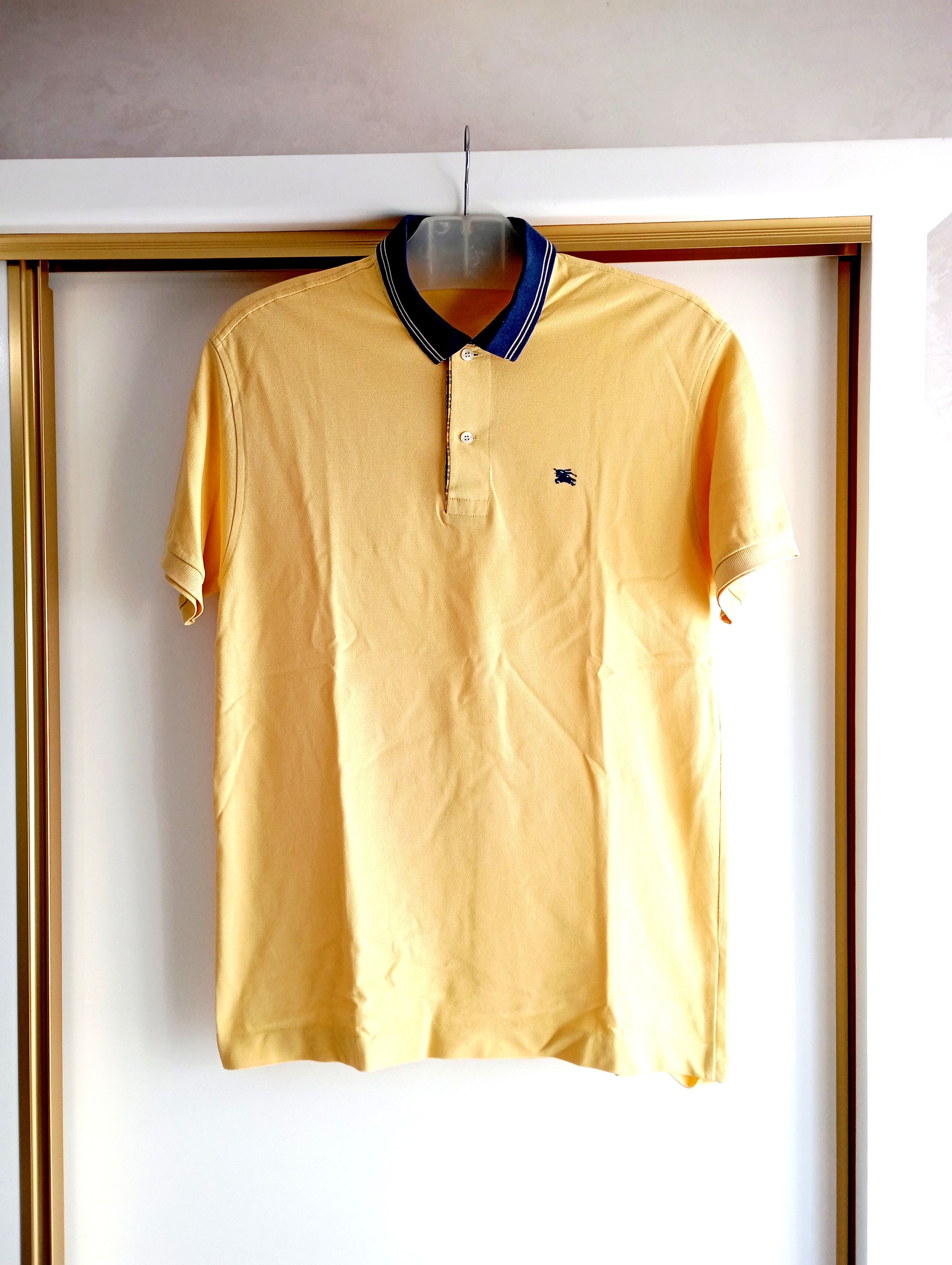 Burberry Vintage Burberry London Short Sleeve Polo T Shirt Tee Size US L / EU 52-54 / 3 - 2 Thumbnail