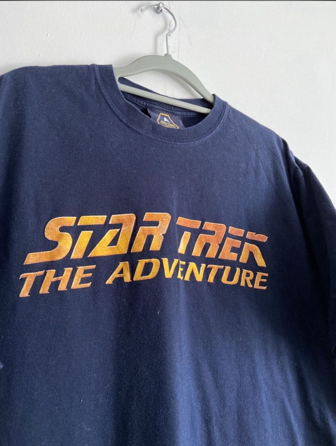 Monies Star Trek The Adventure Movie Tee 2002 00s licence vintae Size US L / EU 52-54 / 3 - 2 Thumbnail