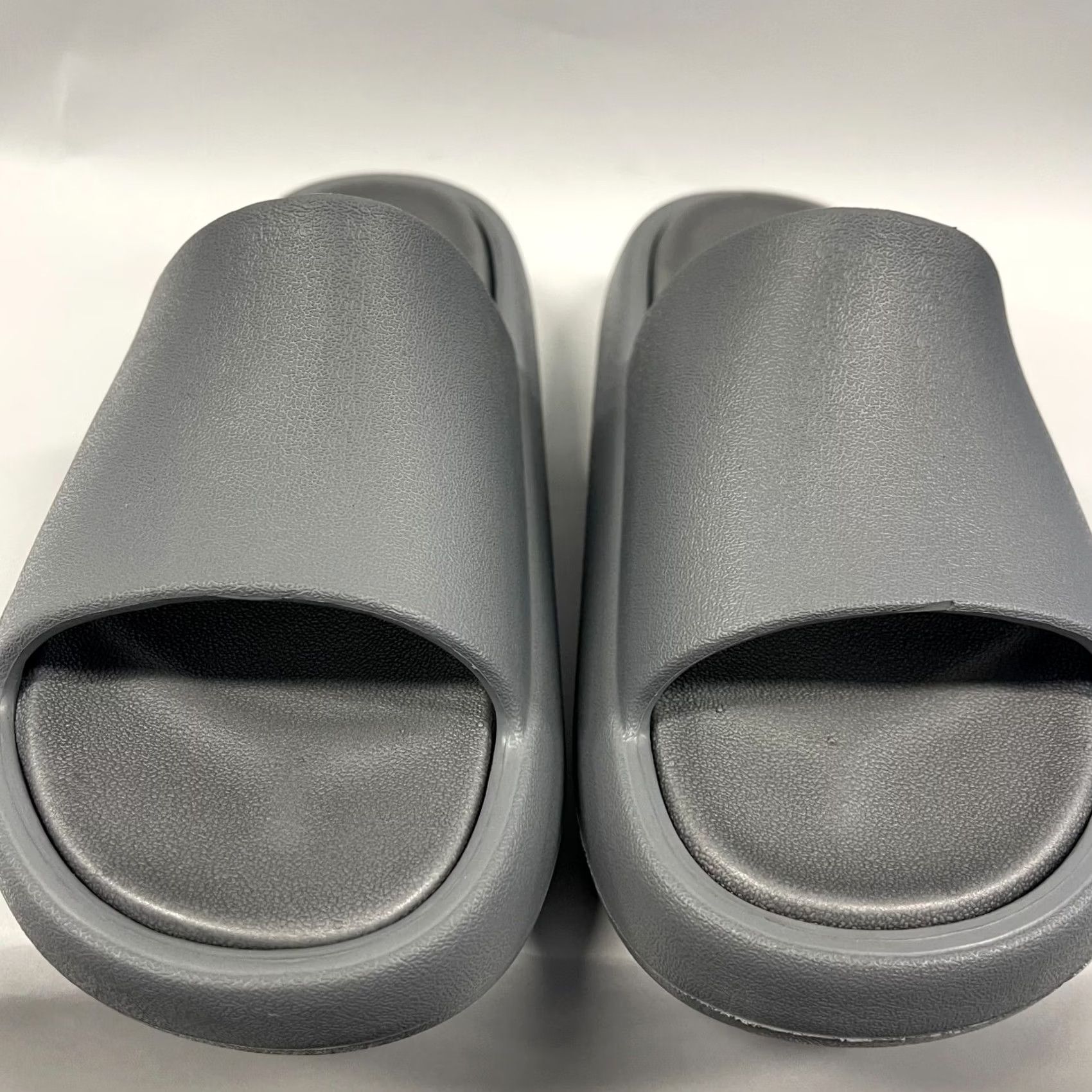 J/Slides J/Slides Beach Slides Womens 6 Gray EVA Comfort Sandals Slip On Pool Shoes Slide Womens Mens Girls Size US 6 / IT 36 - 2 Thumbnail