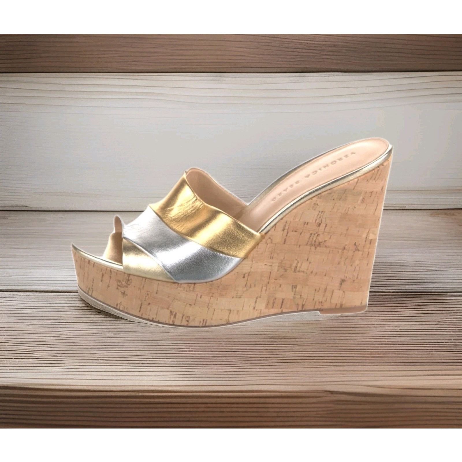 Veronica Beard VERONICA BEARD Womens Cork Platform Dali Open Heeled Sandal Size US 9 / IT 39 - 2 Thumbnail