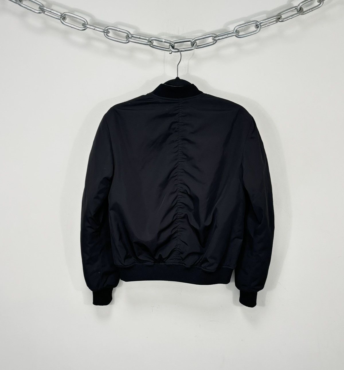 T by Alexander Wang T By Alexander Wang Black/White Luxury Hype Bomber Jacket Size S / US 4 / IT 40 - 3 Thumbnail