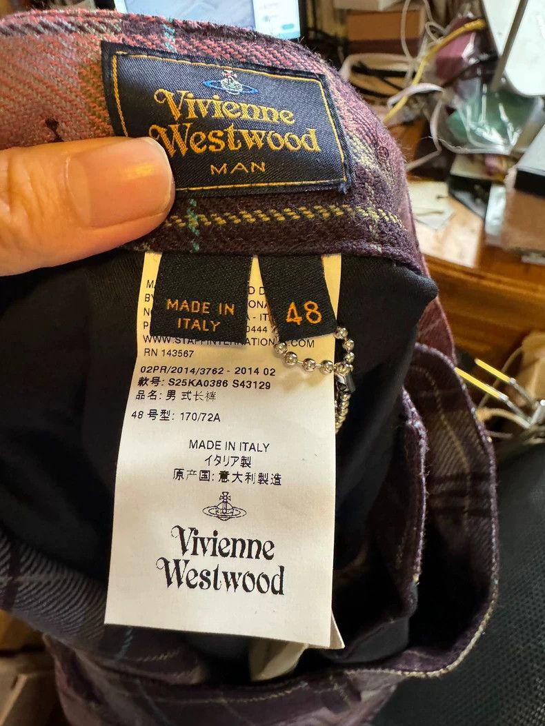 Vivienne Westwood Vivienne Westwood size48 Men's wool plaid trousers Size US 32 / EU 48 - 6 Thumbnail