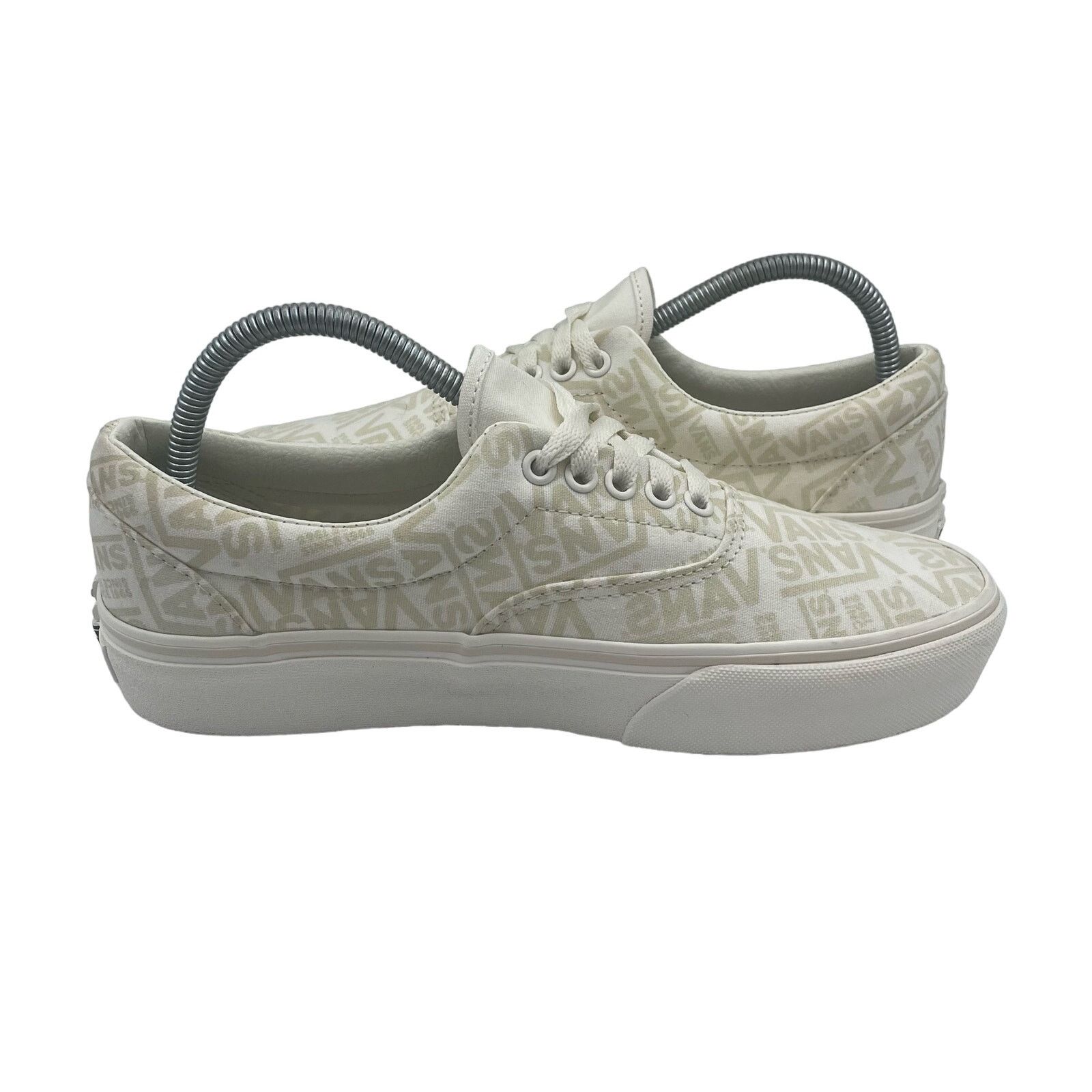Vans VANS Era Platform 66 Off White Marshmallow Spellout 8 9.5 Size US 8 / EU 41 - 4 Thumbnail