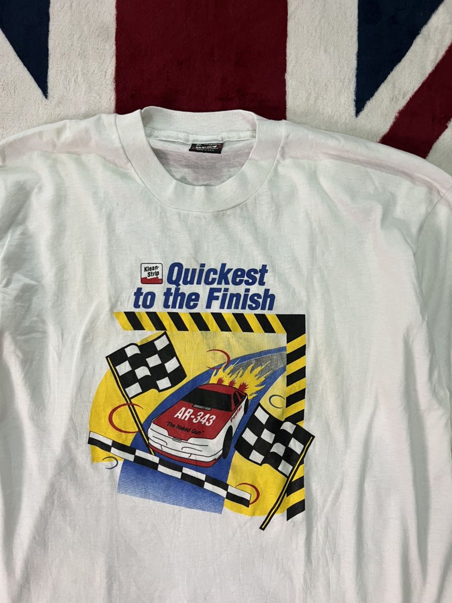 NASCAR × Vintage Klean-Strip “Quickest to the Finish” – Vintage 90s LS Tee Size US XL / EU 56 / 4 - 3 Thumbnail