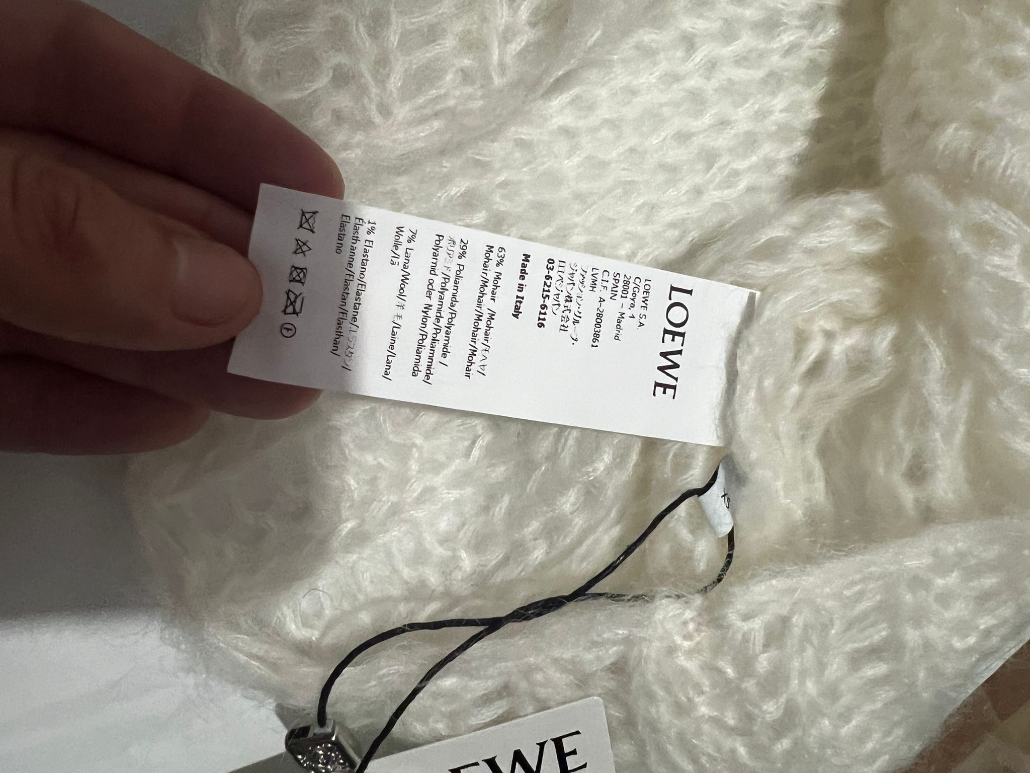Loewe Loewe anagram en mohair Size XS / US 0-2 / IT 36-38 - 7 Thumbnail