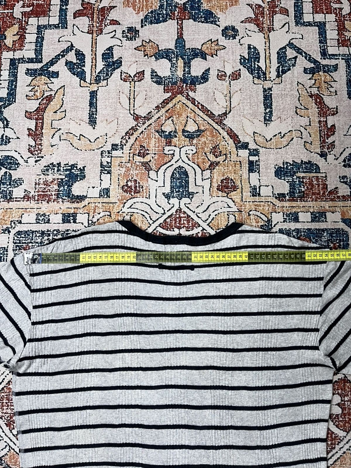 Jean Paul Gaultier Jean Paul Gaultier Homme Ringger Tee Stripped Size US M / EU 48-50 / 2 - 9 Thumbnail
