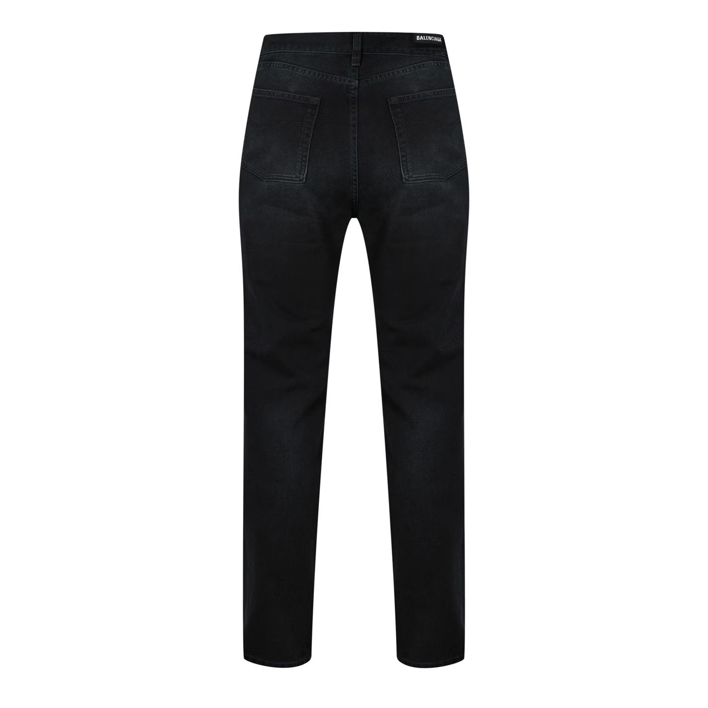 Balenciaga o1g2r1mq0226 Slim Fit Jeans In Black Size US 32 / EU 48 - 2 Thumbnail