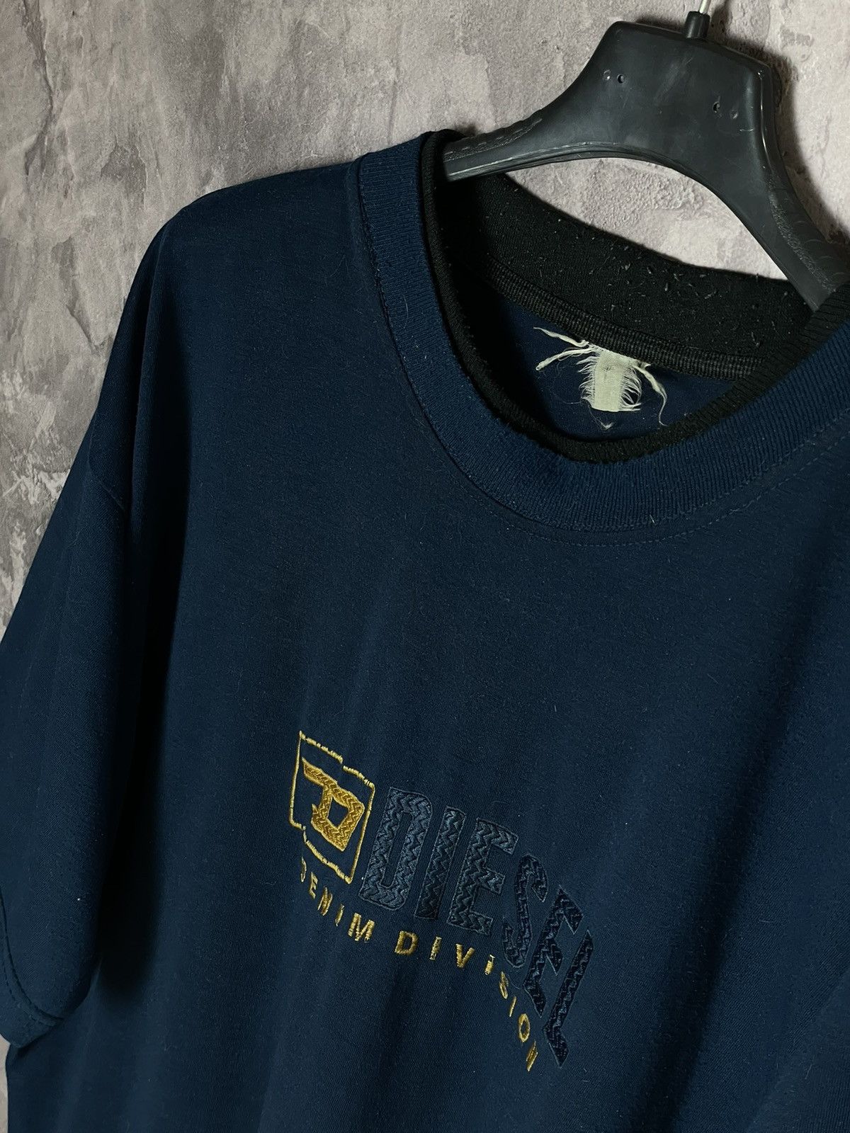 Diesel × Vintage Diesel Denim division vintage big logo t shirt Size US L / EU 52-54 / 3 - 6 Thumbnail
