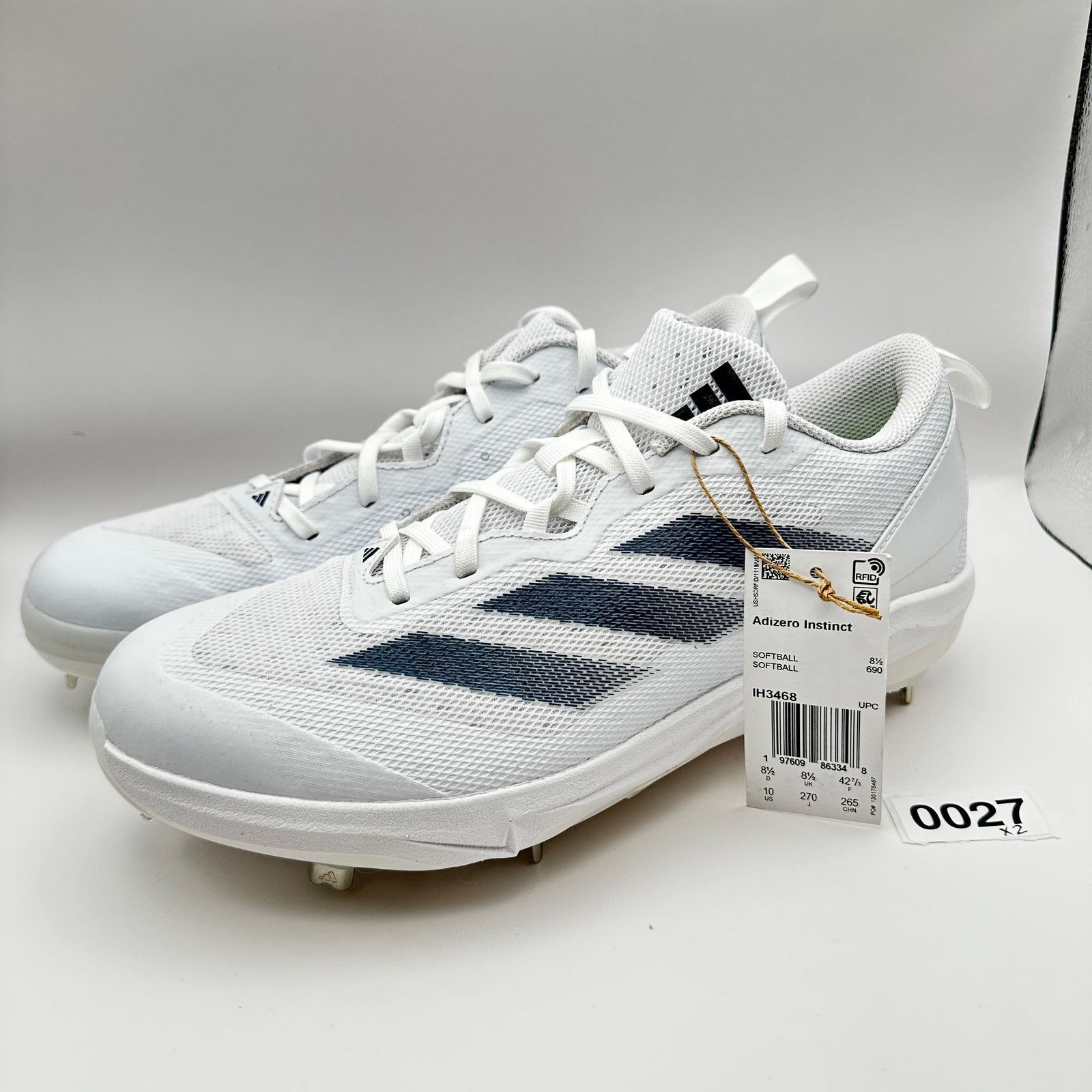 Adidas Adidas Womens Sz 10 Softball Shoes Adizero Instinct IH3468 Size US 10 / IT 40 - 1 Thumbnail